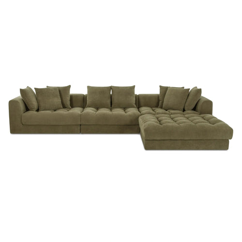 Davie Lounge Modular Sectional Olive (OA-1131-16) by Moe's Home Collection