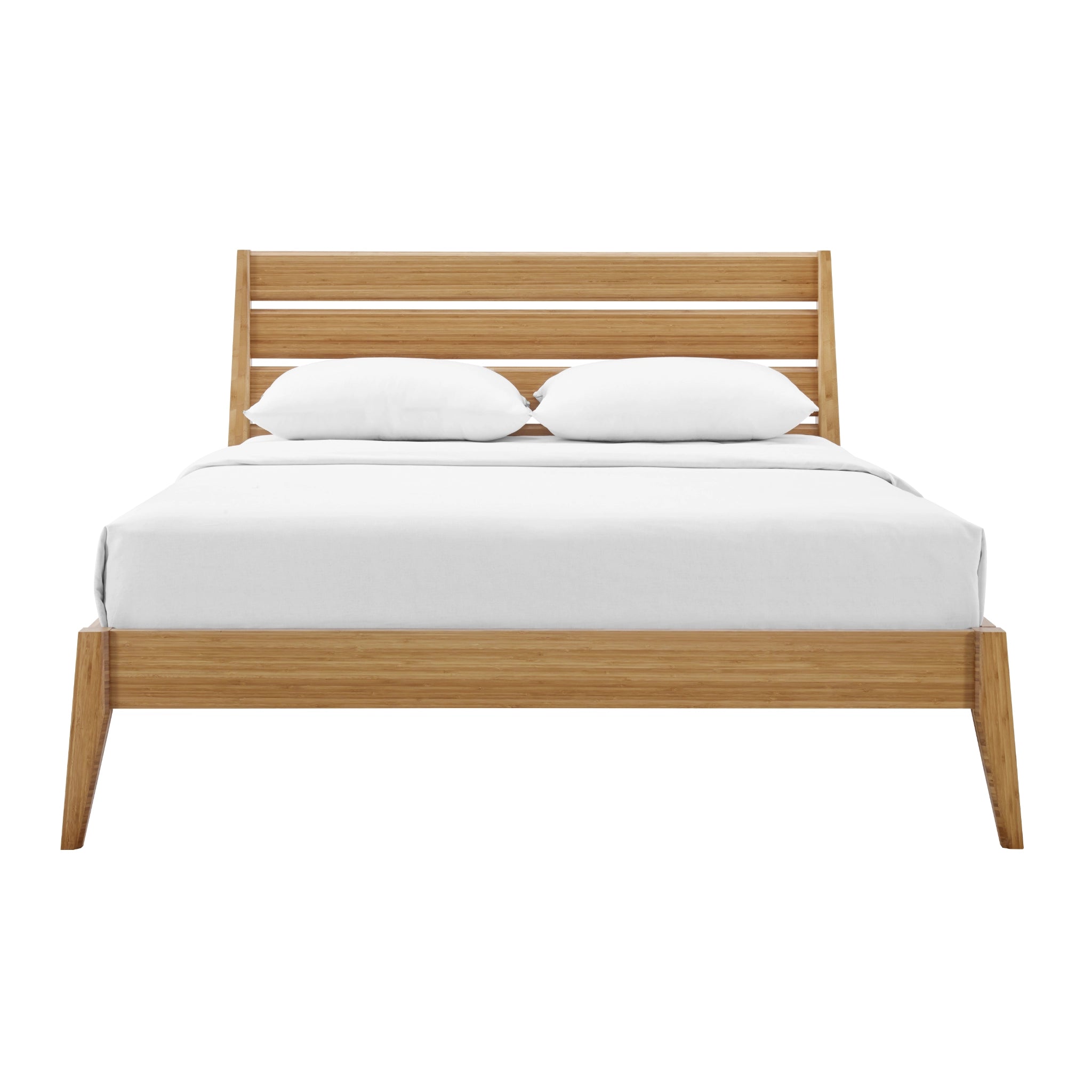 Eastern King Solid Bamboo Sienna Platform Bed, Caramelized by Greenington image