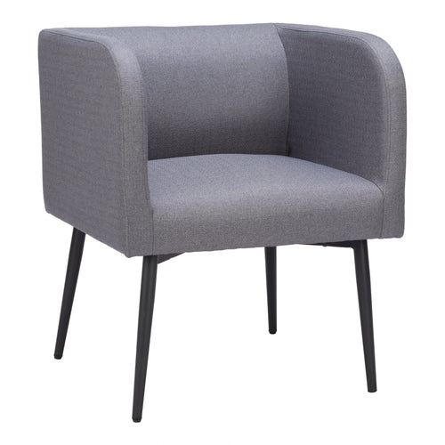 Gray Fabric Dining Chair