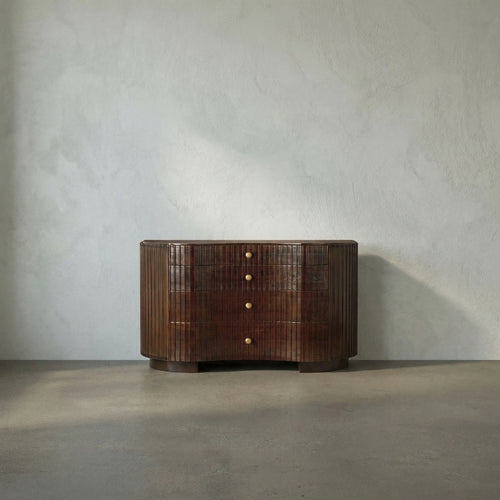 Irene Dresser in Hand Rubbed Brown by Noir (GDRE188HBR)