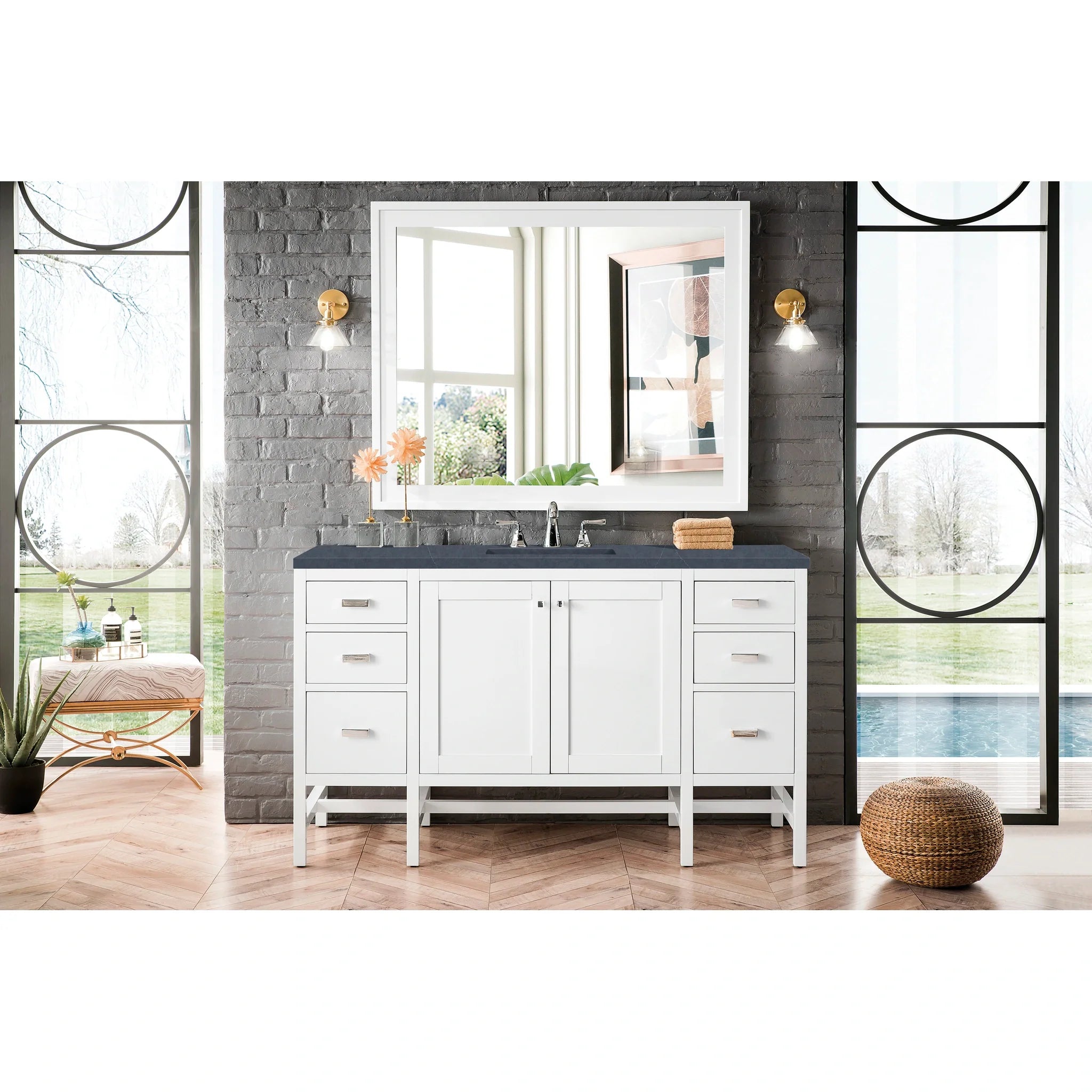 james-martin-e444-v60s-gw-3csp-charcoal-soapstone-silestone-top-8-widespread image 1