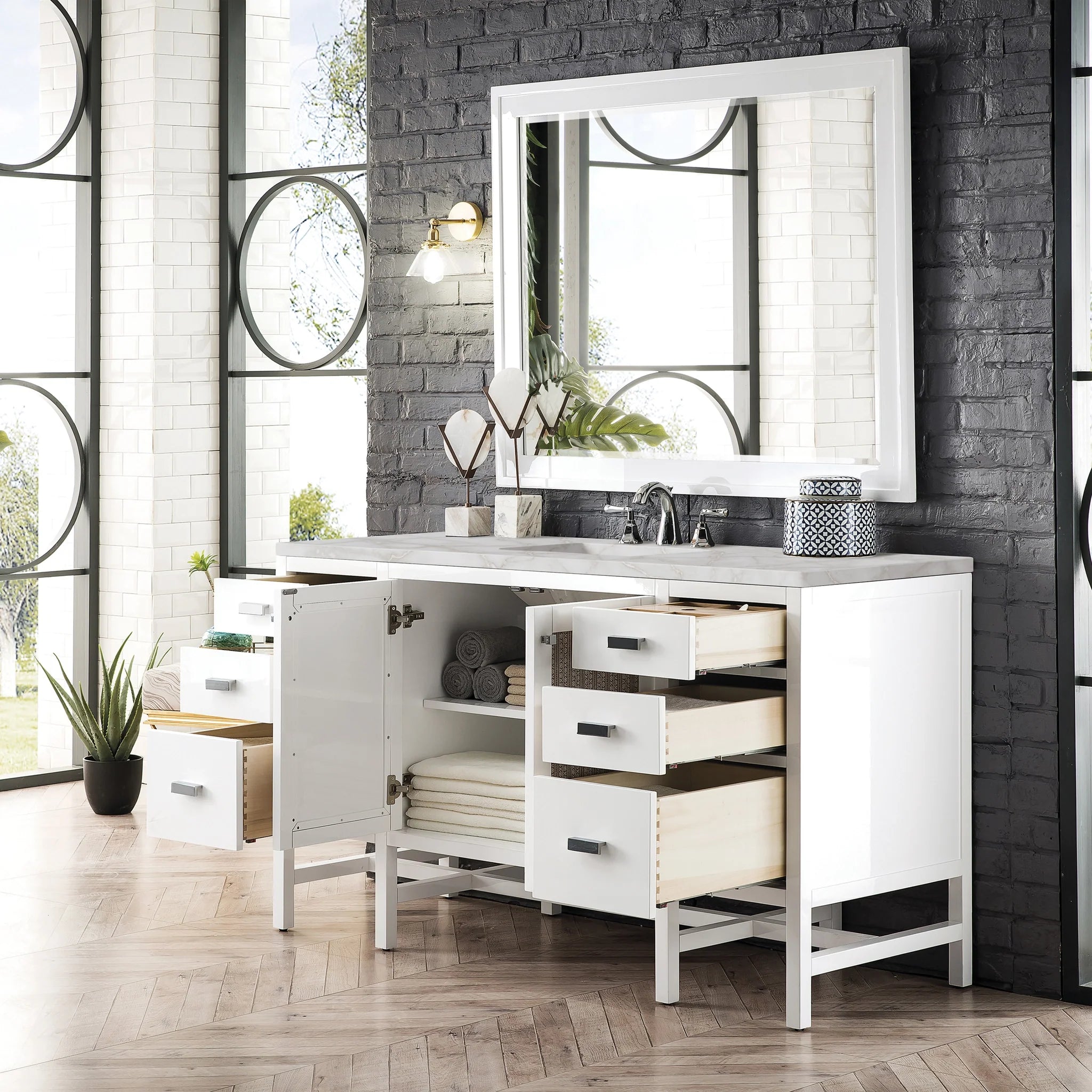 james-martin-e444-v60s-gw-3vsl-victorian-silver-silestone-top-8-widespread image 3