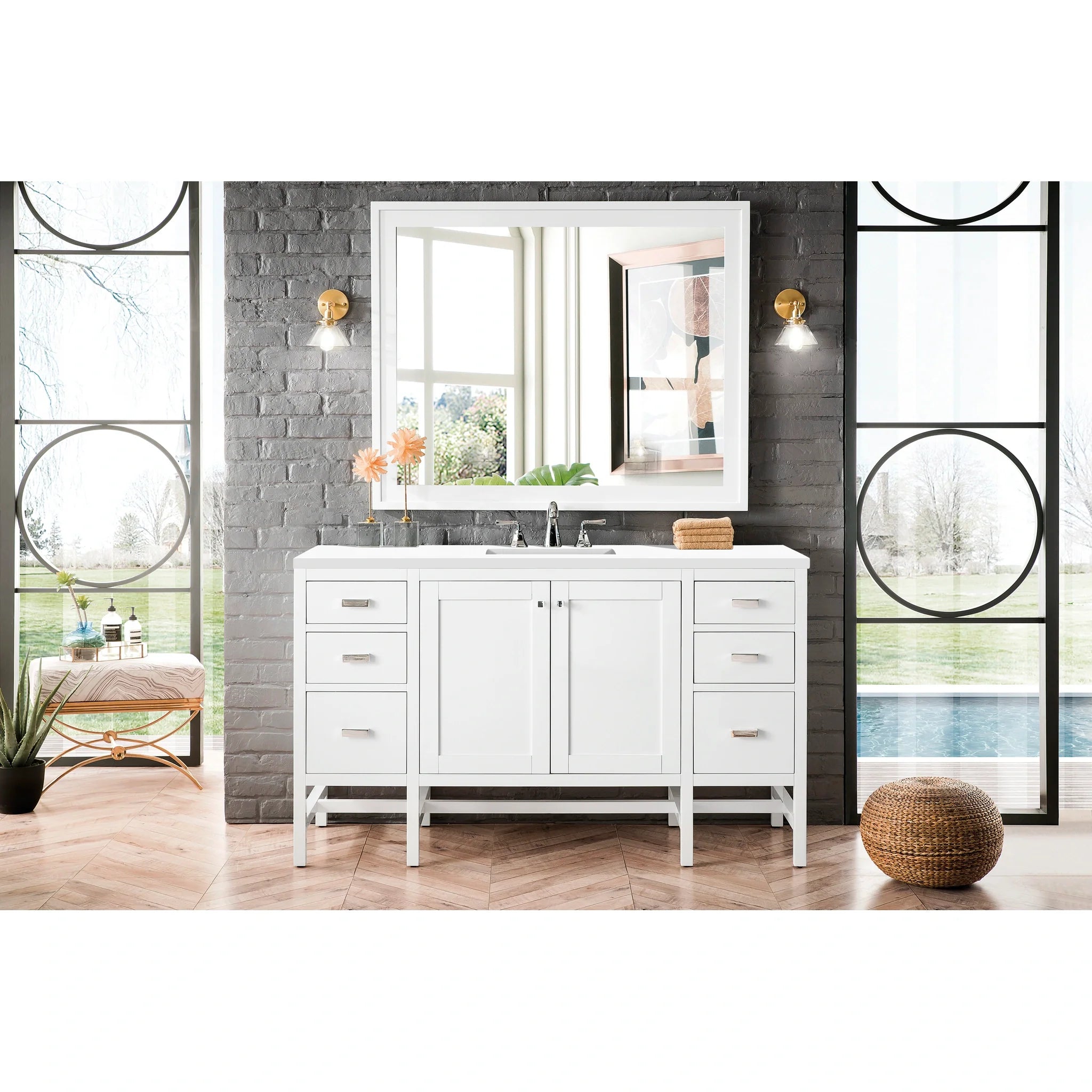 james-martin-e444-v60s-gw-3wz-white-zeus-silestone-top-8-widespread image 1
