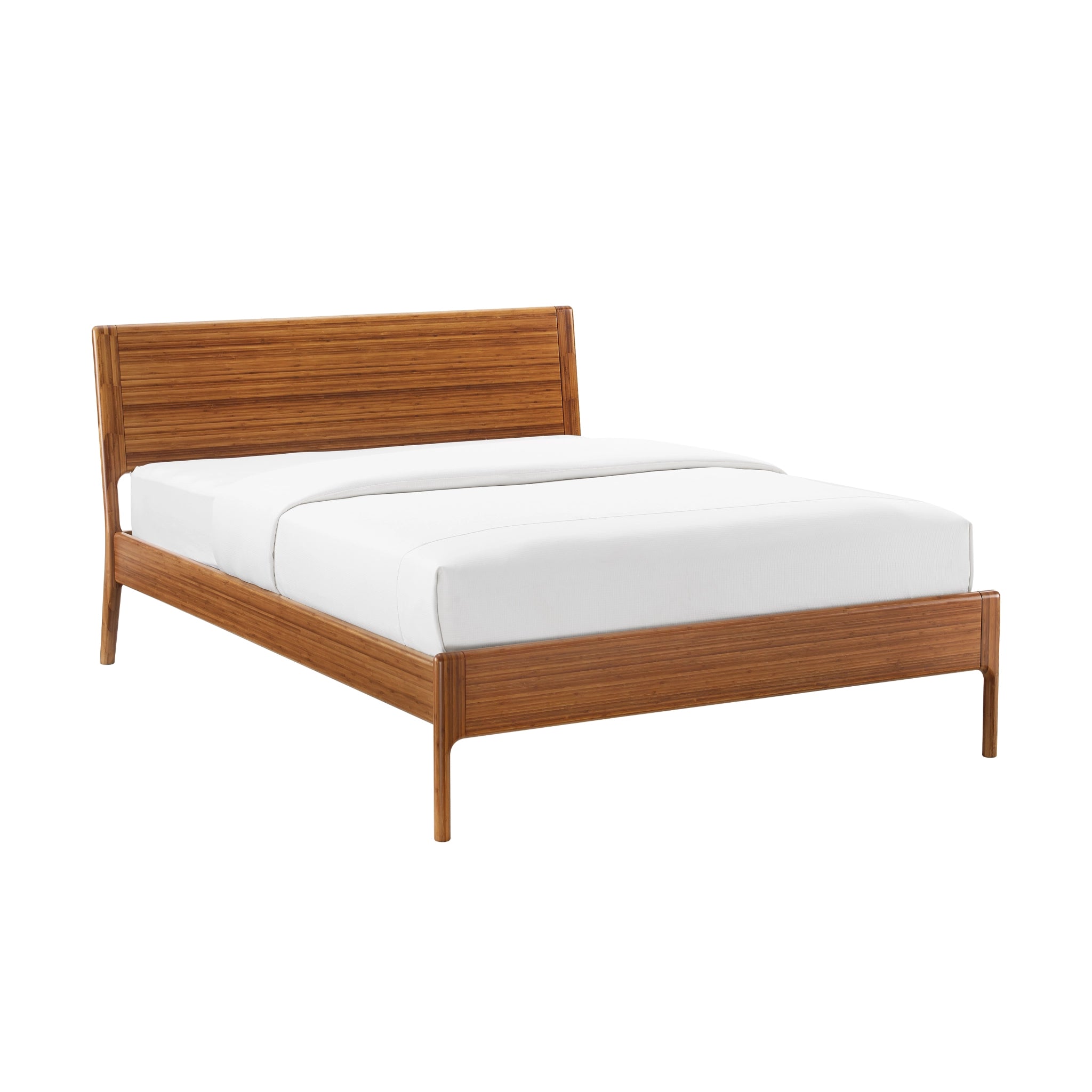 King Solid Bamboo Ventura Platform Bed, Amber by Greenington image 2