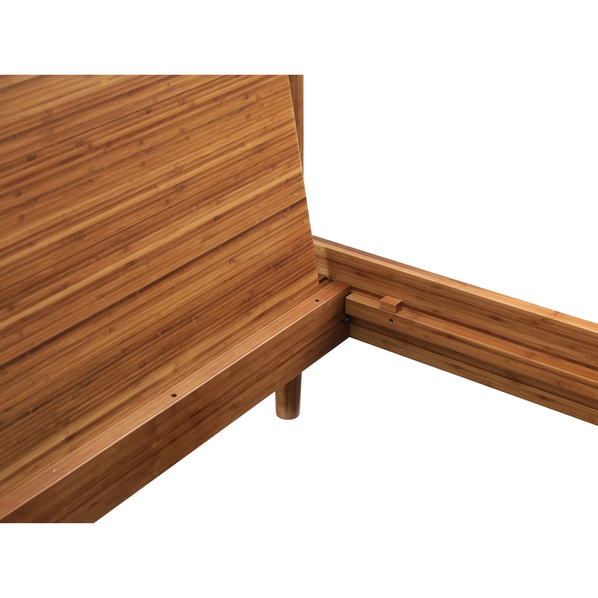 King Solid Monterey Bamboo Platform Bed, Amber by Greenington image 5