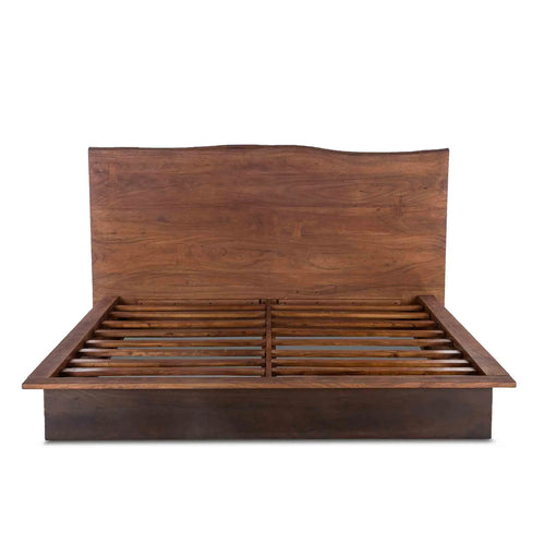 King Walnut Acacia Wood Bed (FSM-PBKRWE) By Home Trends Direct
