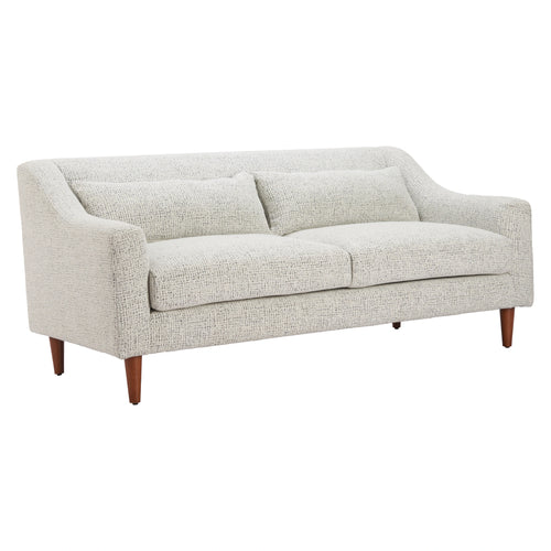 Pewter Gray Textured Loveseat