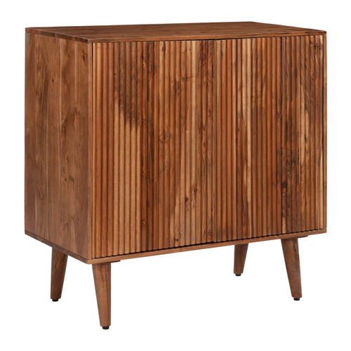 Walnut Solid Acacia Wood Cabinet