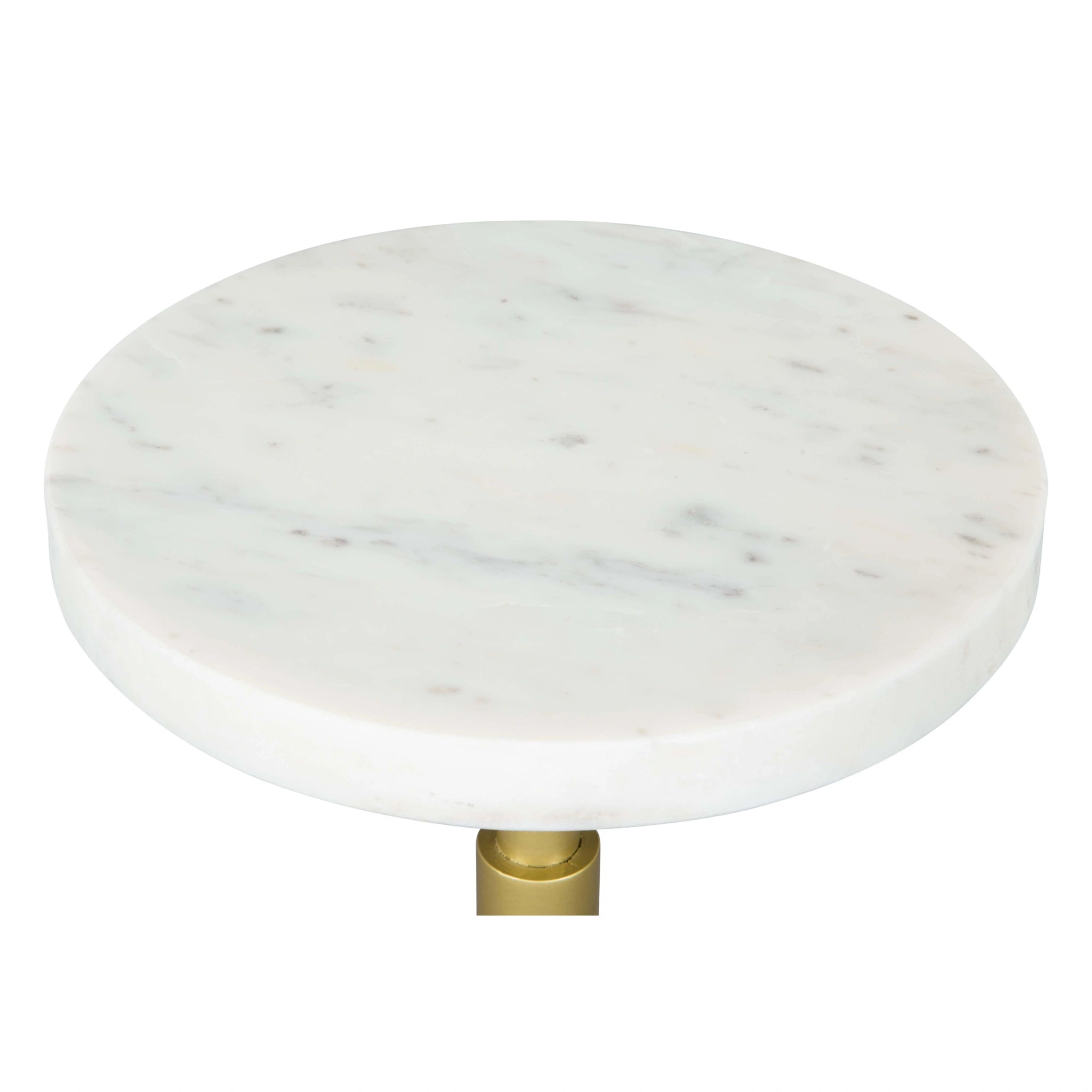 Maurice Side Table White & Gold image 3
