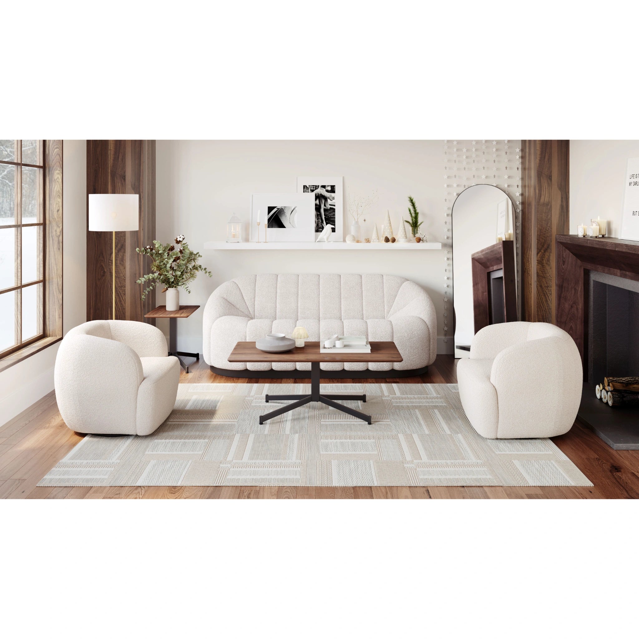 Mazzy Coffee Table Brown image 7