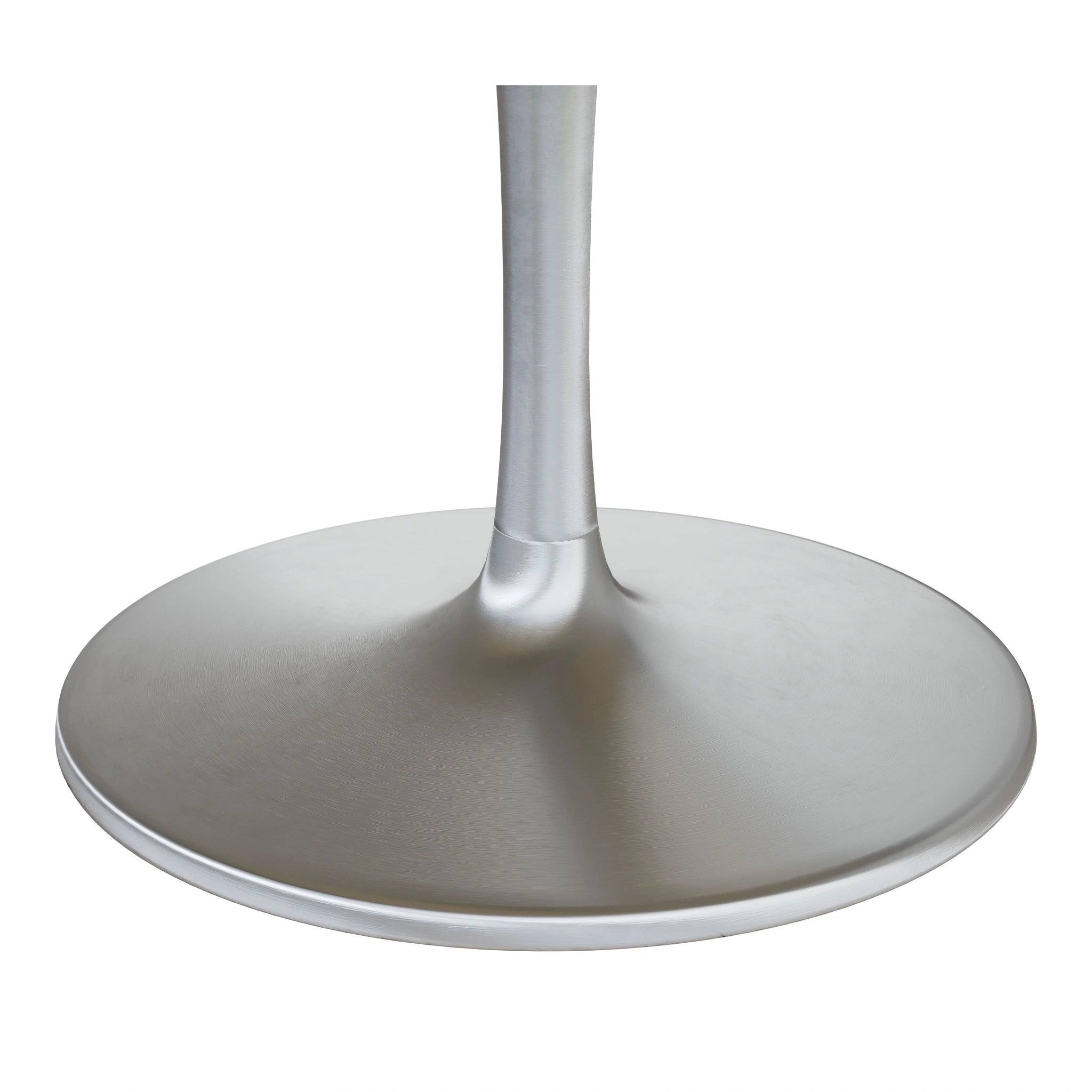 Metropolis Dining Table (60") Gray & Silver image 3