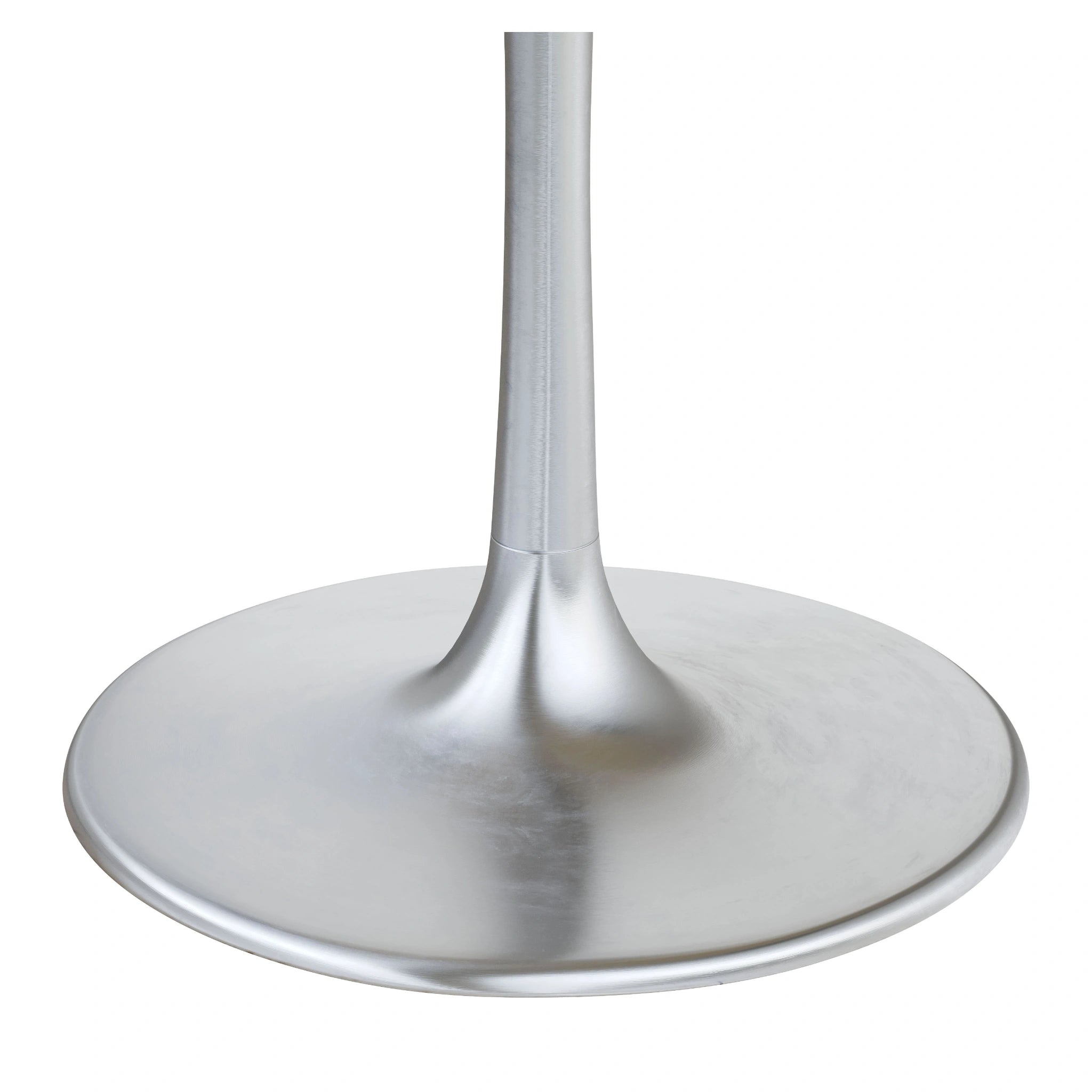 Metropolis Dining Table Gray & Silver image 3