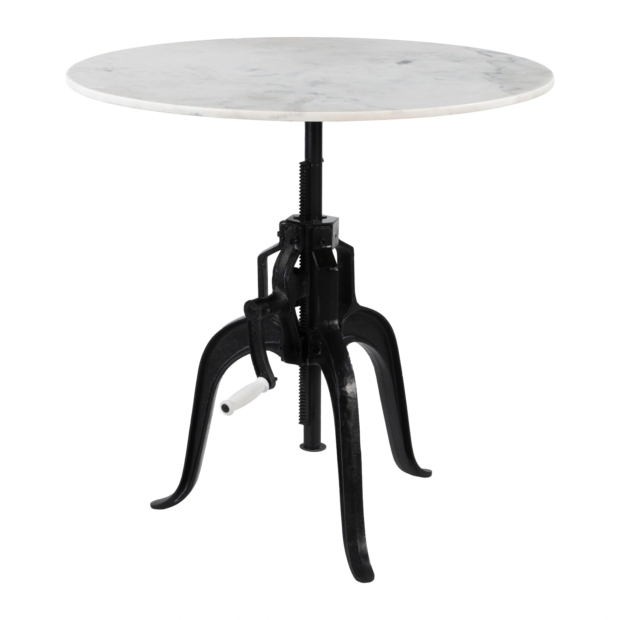 Mufid Bistro Table White & Black image 2