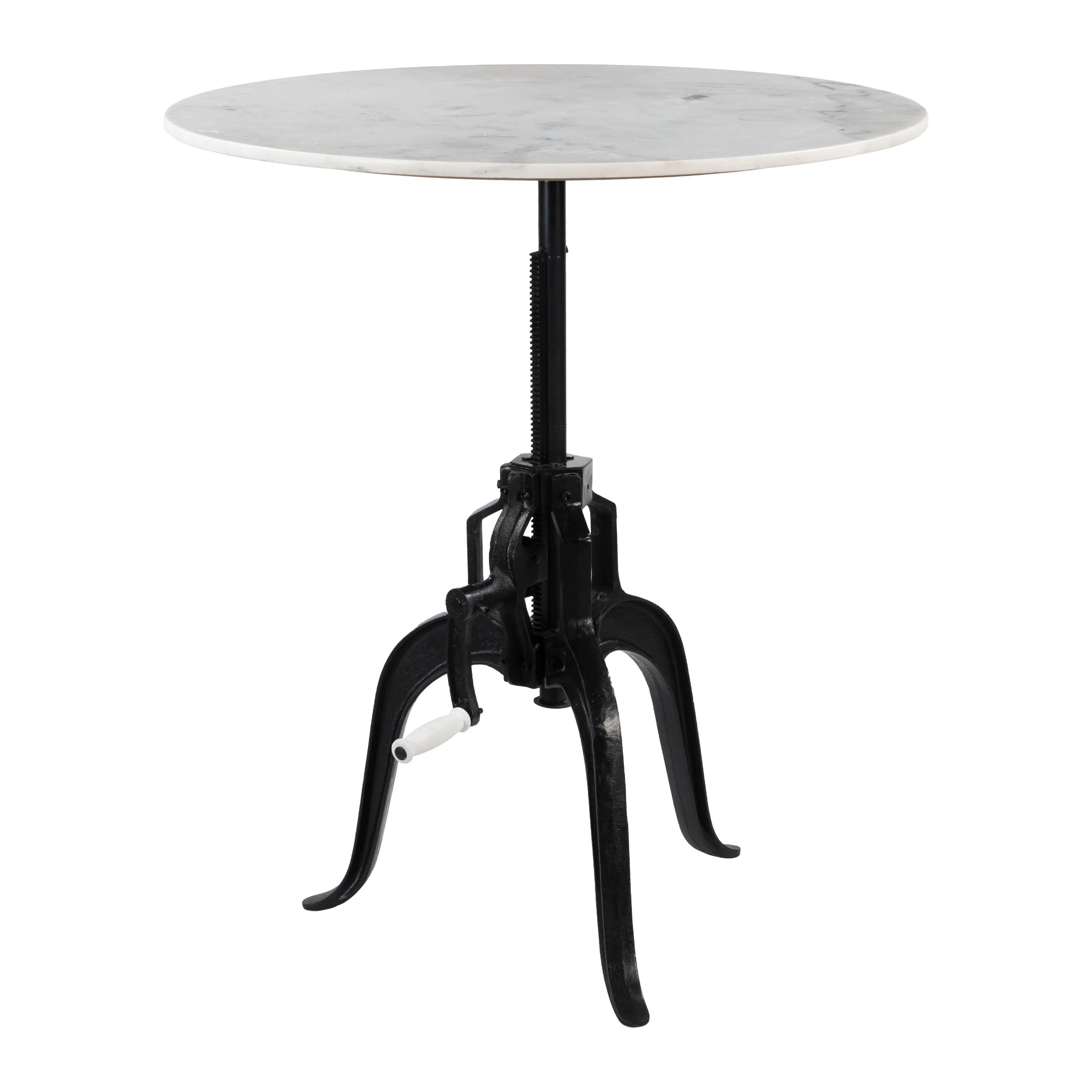 Mufid Bistro Table White & Black image 3