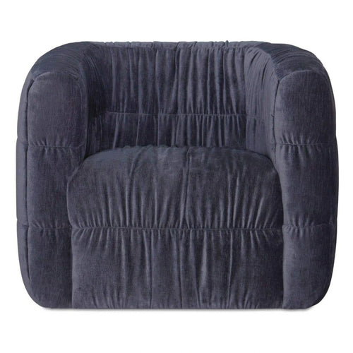 Navy Swivel Accent Chair (AZ-1007-46) by Moe's Home Collection