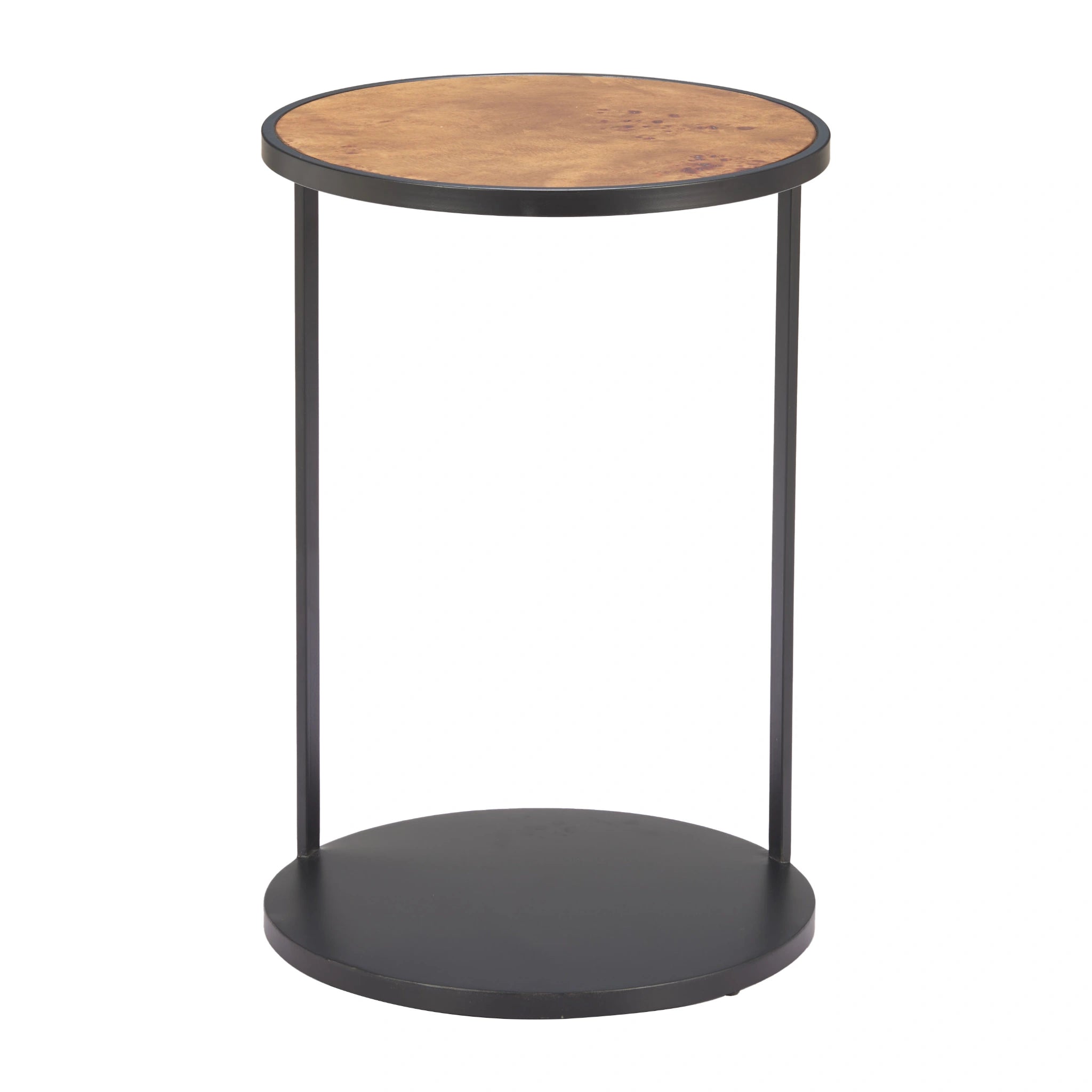 Nodo Side Table Brown & Black image 2