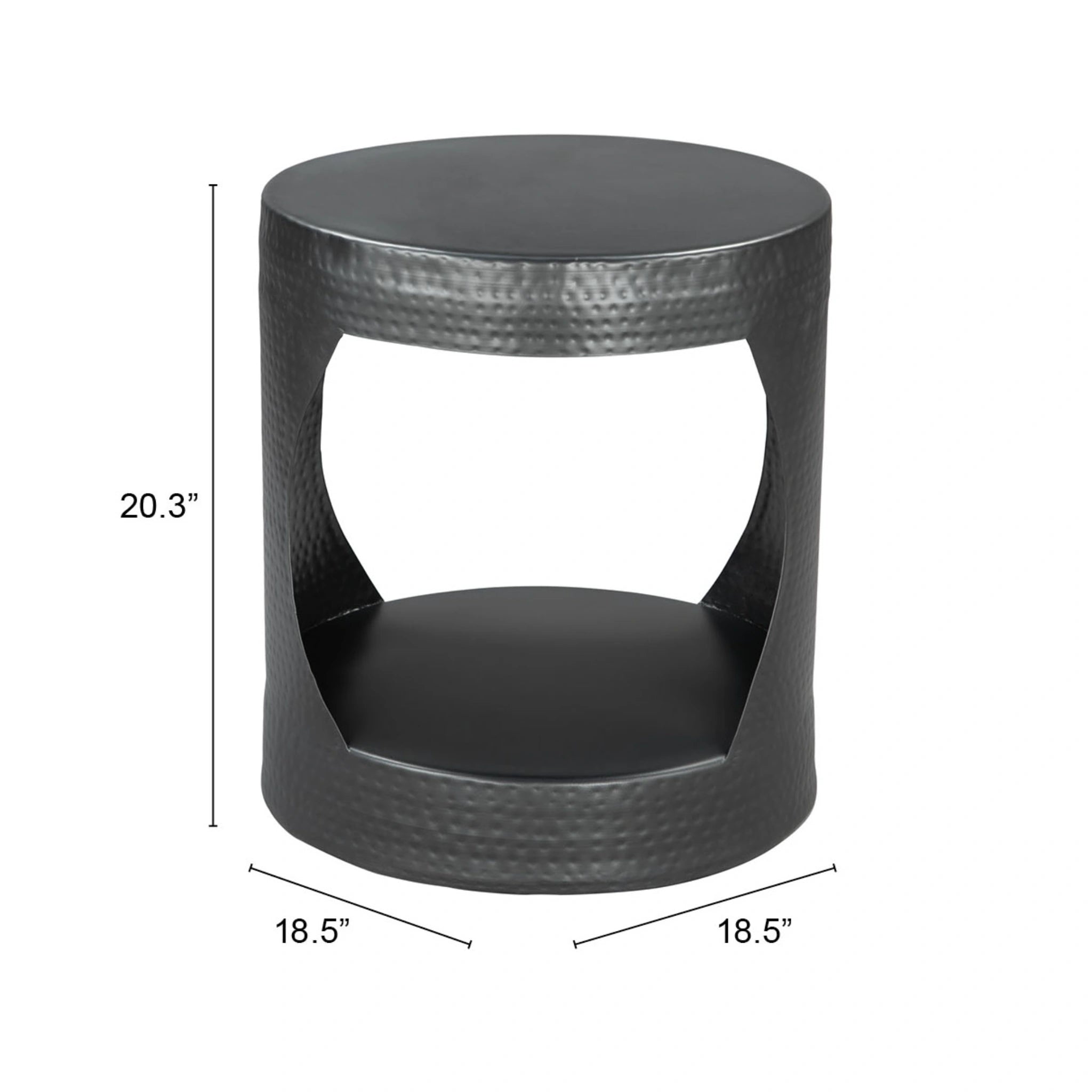 Nuuk Side Table Black image 8