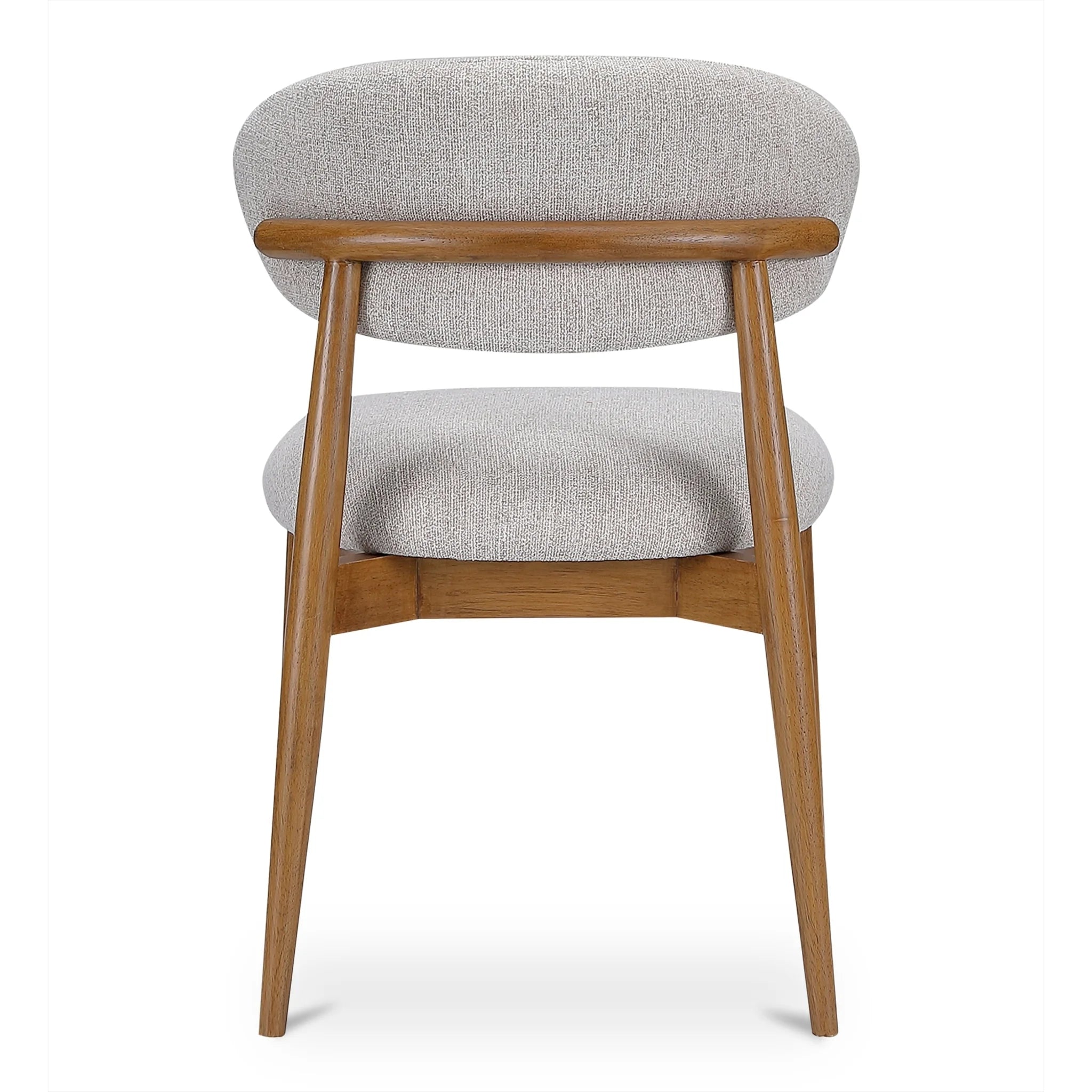 Oatmeal Dining Chair with Floating Oval Back (ME-1069-34) by Moe's Home Collection image 5