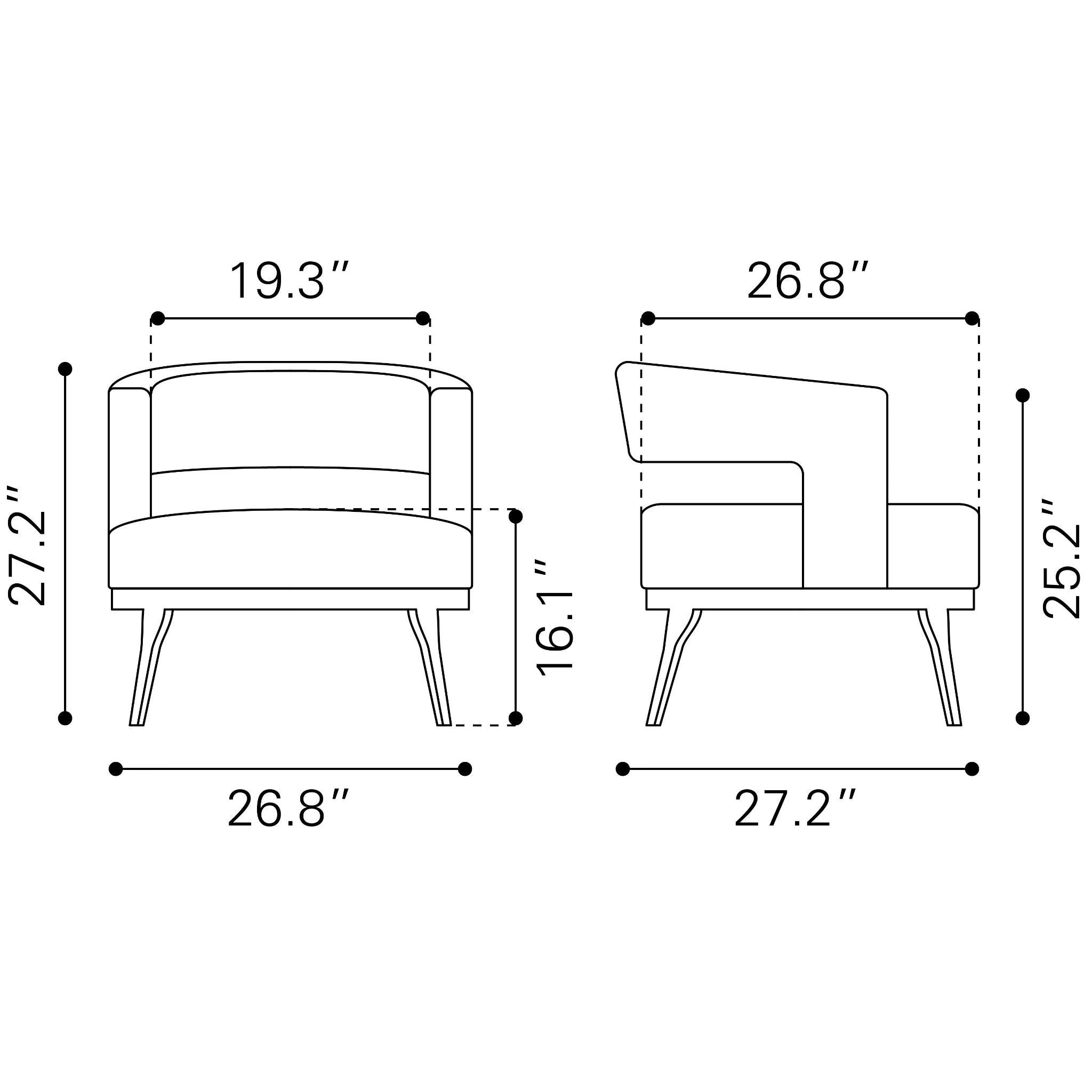 Penryn Accent Chair Beige image 9