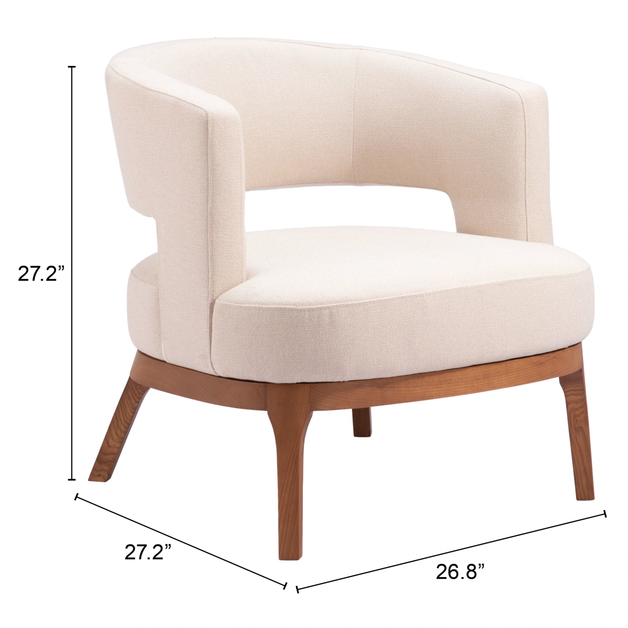Penryn Accent Chair Beige image 10