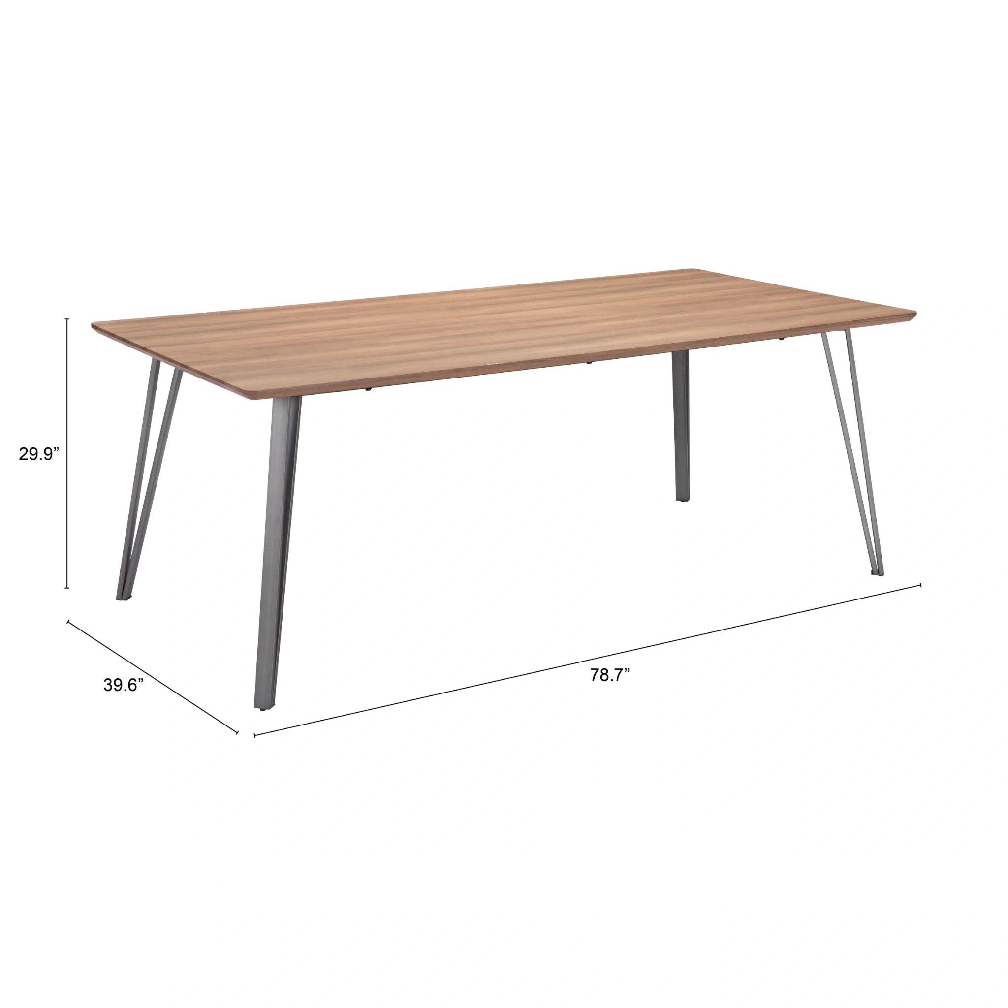 Perpignan Dining Table Brown image 9