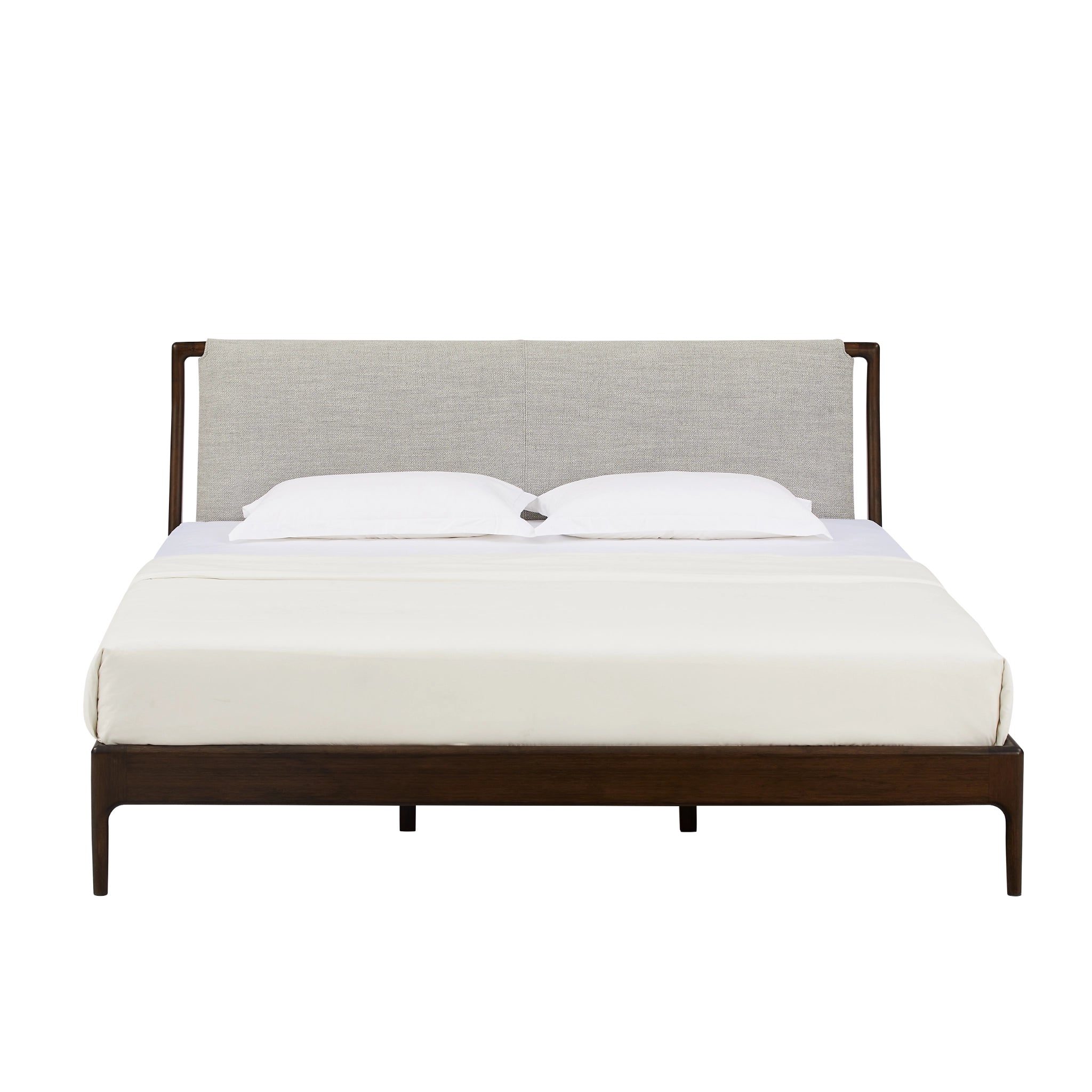 Queen Solid Bamboo Catalina Bed, Black Walnut by Greenington image