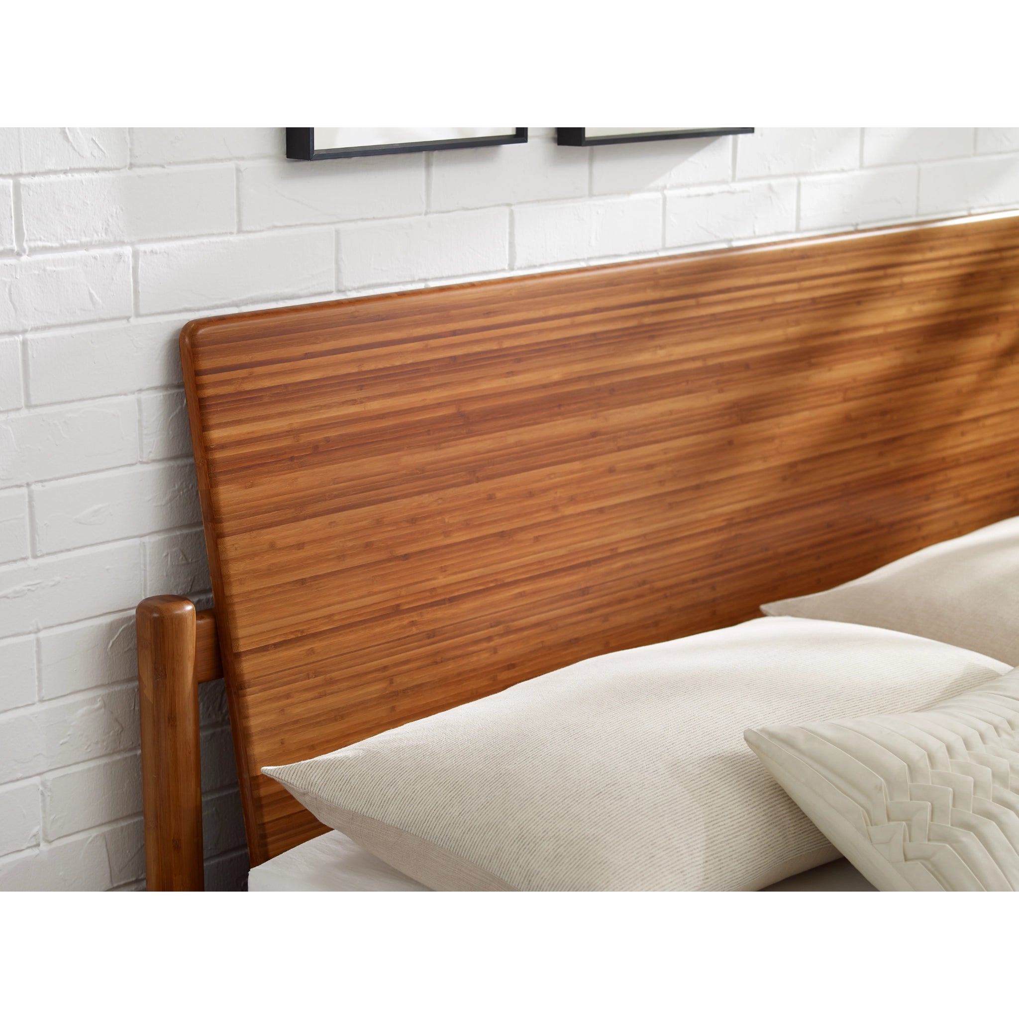 Queen Solid Bamboo Monterey Platform Bed, Amber by Greenington image 8