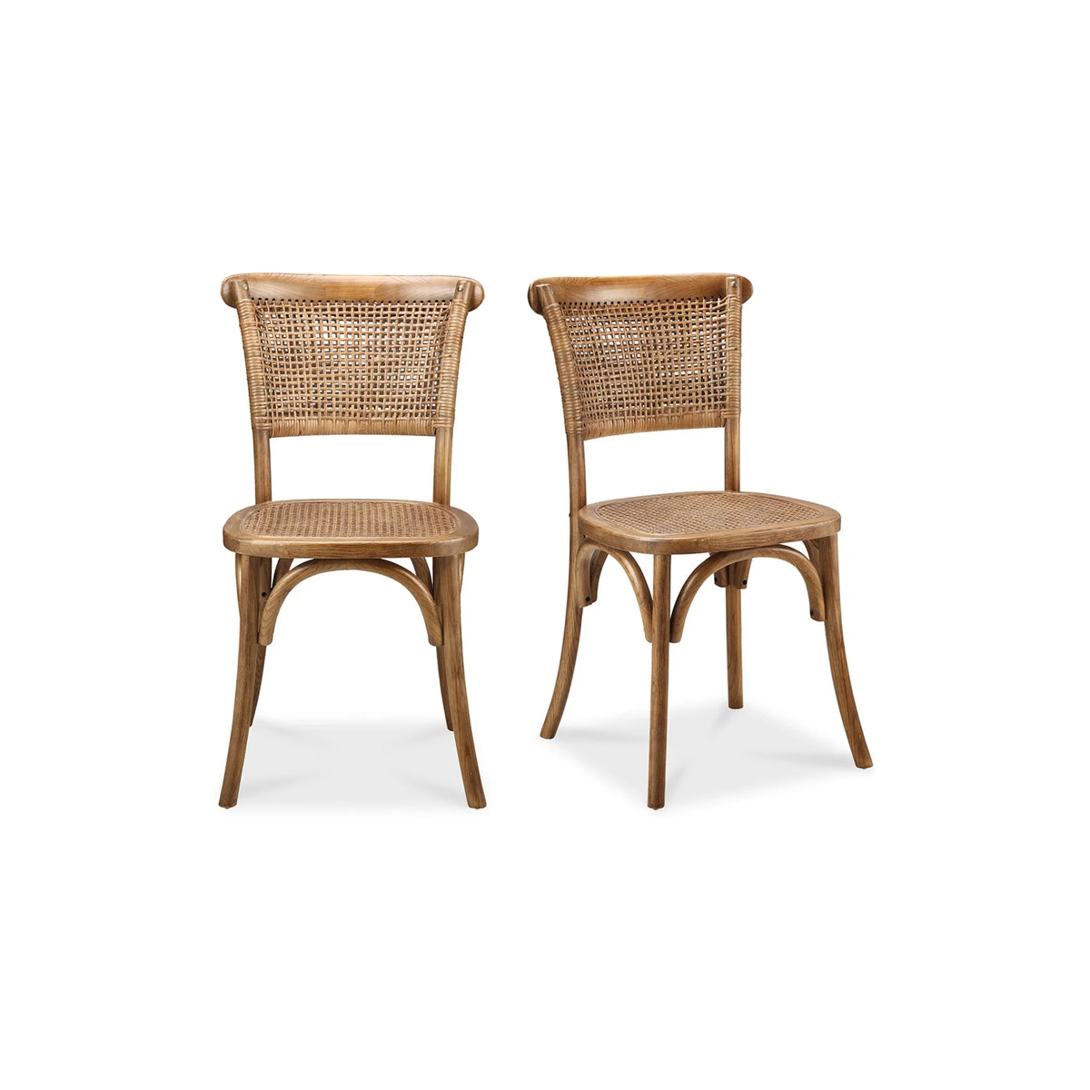 Rattan Back Dining Chairs Set of 2 (FG-1001-21) by Moe's Home Collection image