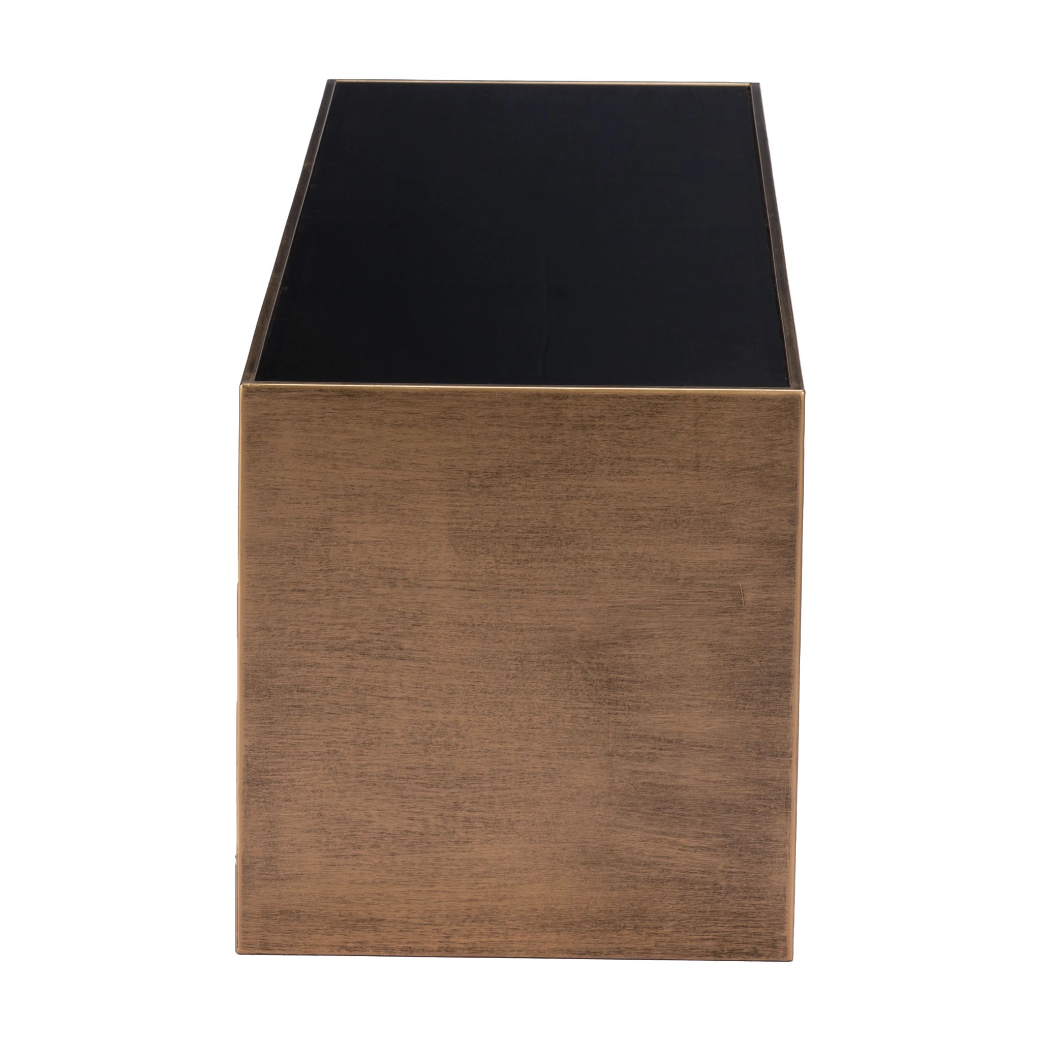 Reed Coffee Table Brass & Black image 1