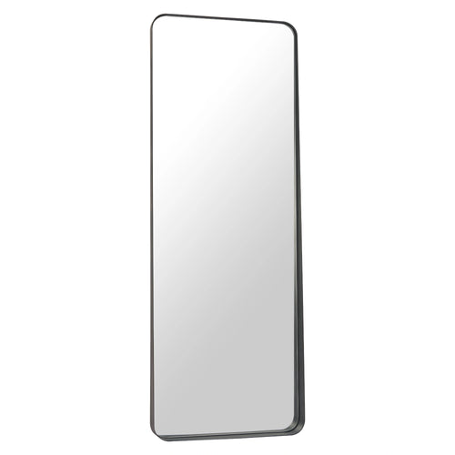 66 Inch Black Full-Length Floor Mirror