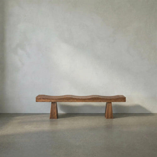 Shibumi Bench in Dark Walnut by Noir (AE-150DW)