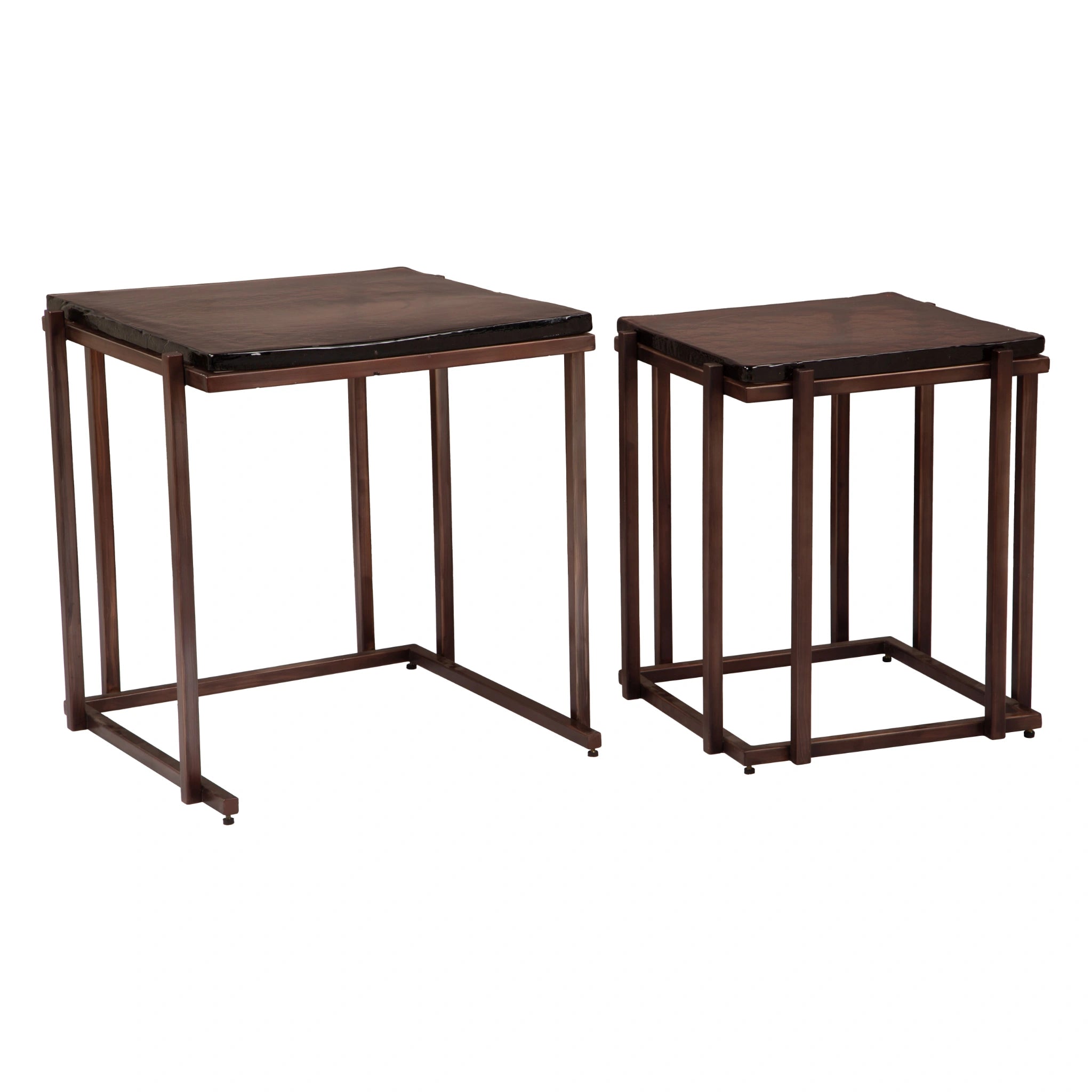 Shimai Nesting Tables (2-Piece) Bronze image 2