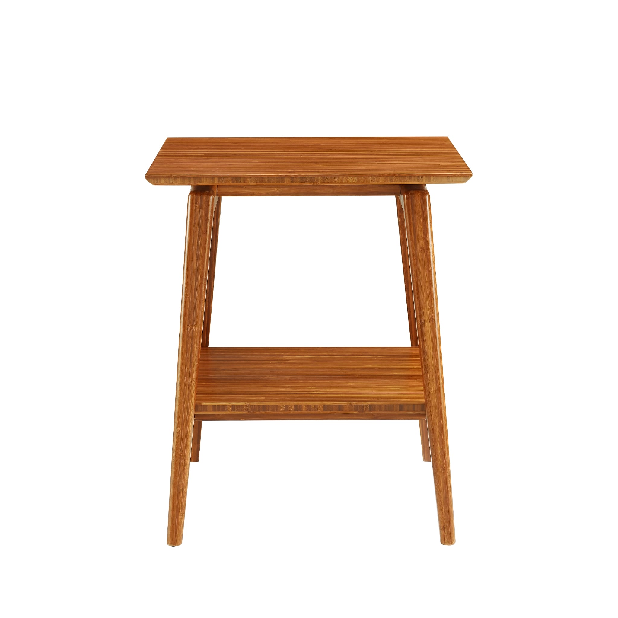 Solid Bamboo Antares End Table, Amber by Greenington image 2