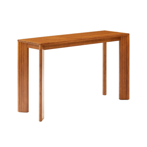 Solid Bamboo Counter Height Table, Amber - Brix by Greenington