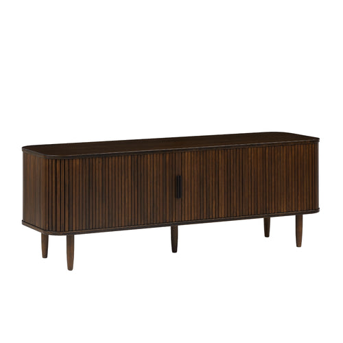 Solid Bamboo Carmel Console Table, Black Walnut - Carmel Console Table, Black Walnut by Greenington
