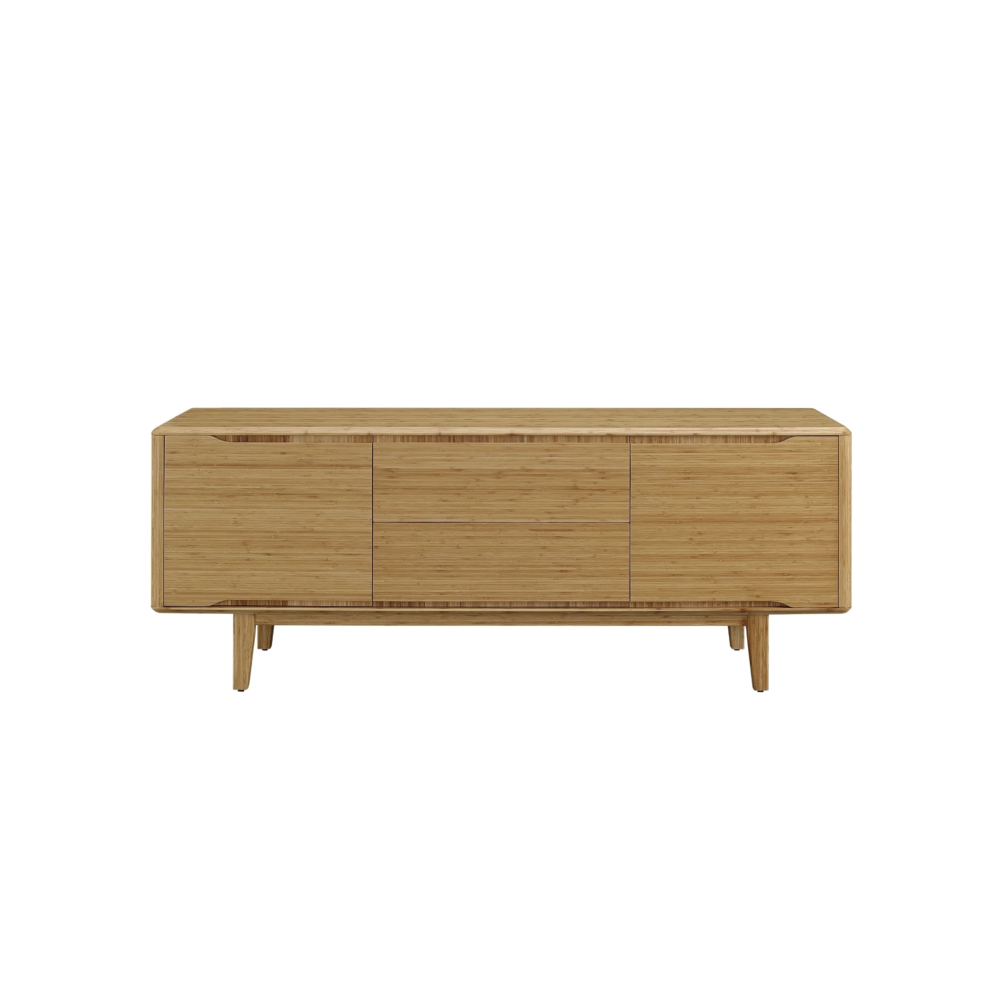 Solid Bamboo Sideboard, 72 Inch, Caramelized - Currant by Greenington