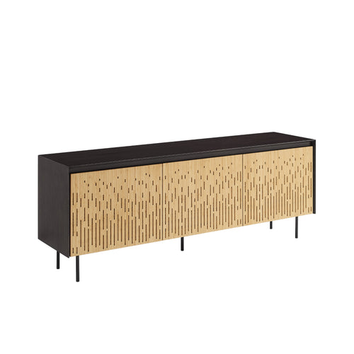 Solid Bamboo Sideboard, Caviar - Hanna Console Sideboard by Greenington