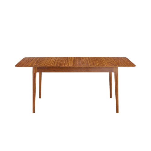 Solid Bamboo Mija Extension Dining Table, Amber - Mija Extension Dining Table, Amber by Greenington
