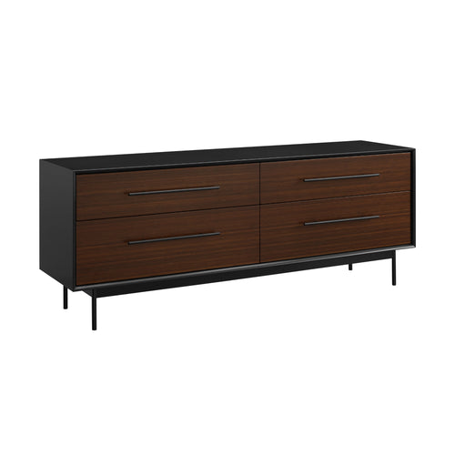 Solid Bamboo 4-Drawer Double Dresser, Ruby - Park Avenue by Greenington