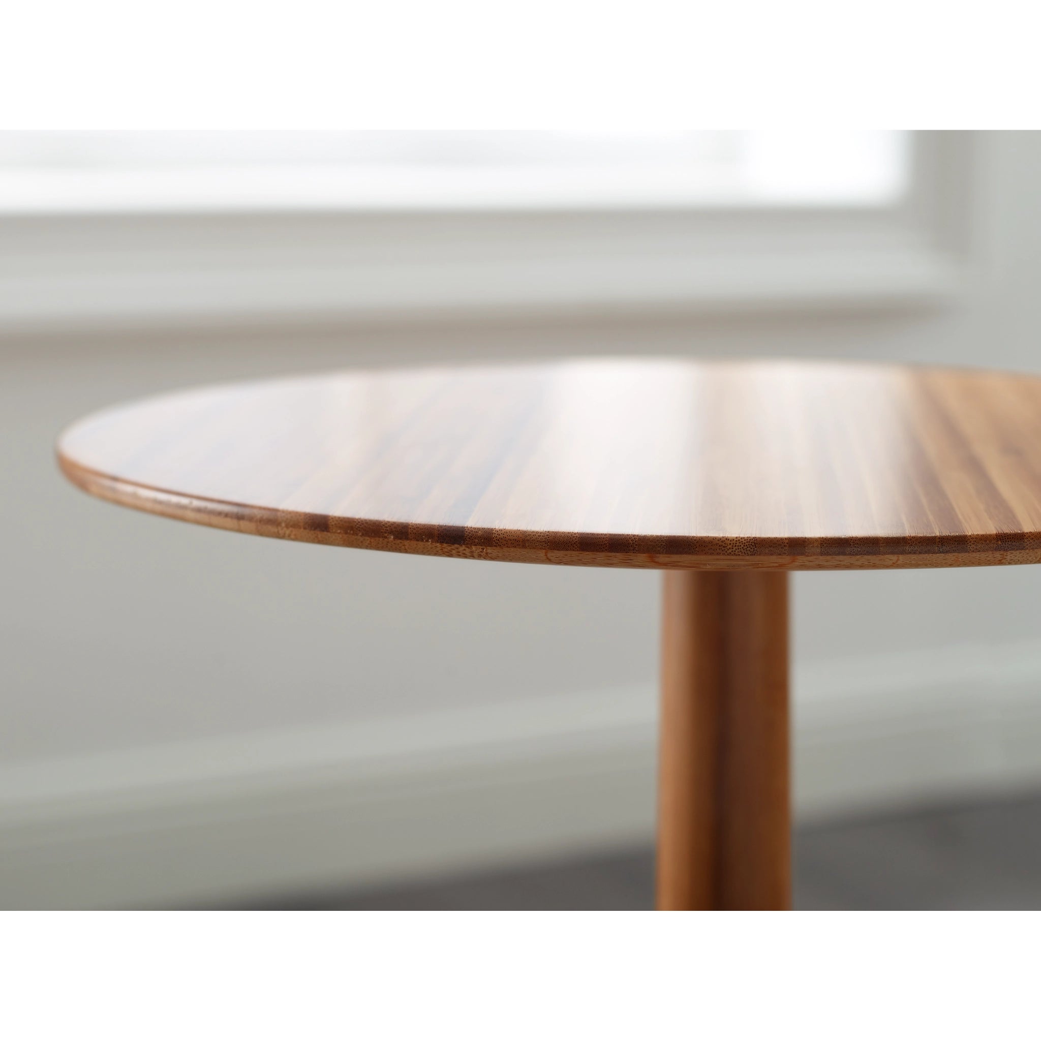 Solid Bamboo Sol Side Table, Amber by Greenington image 2