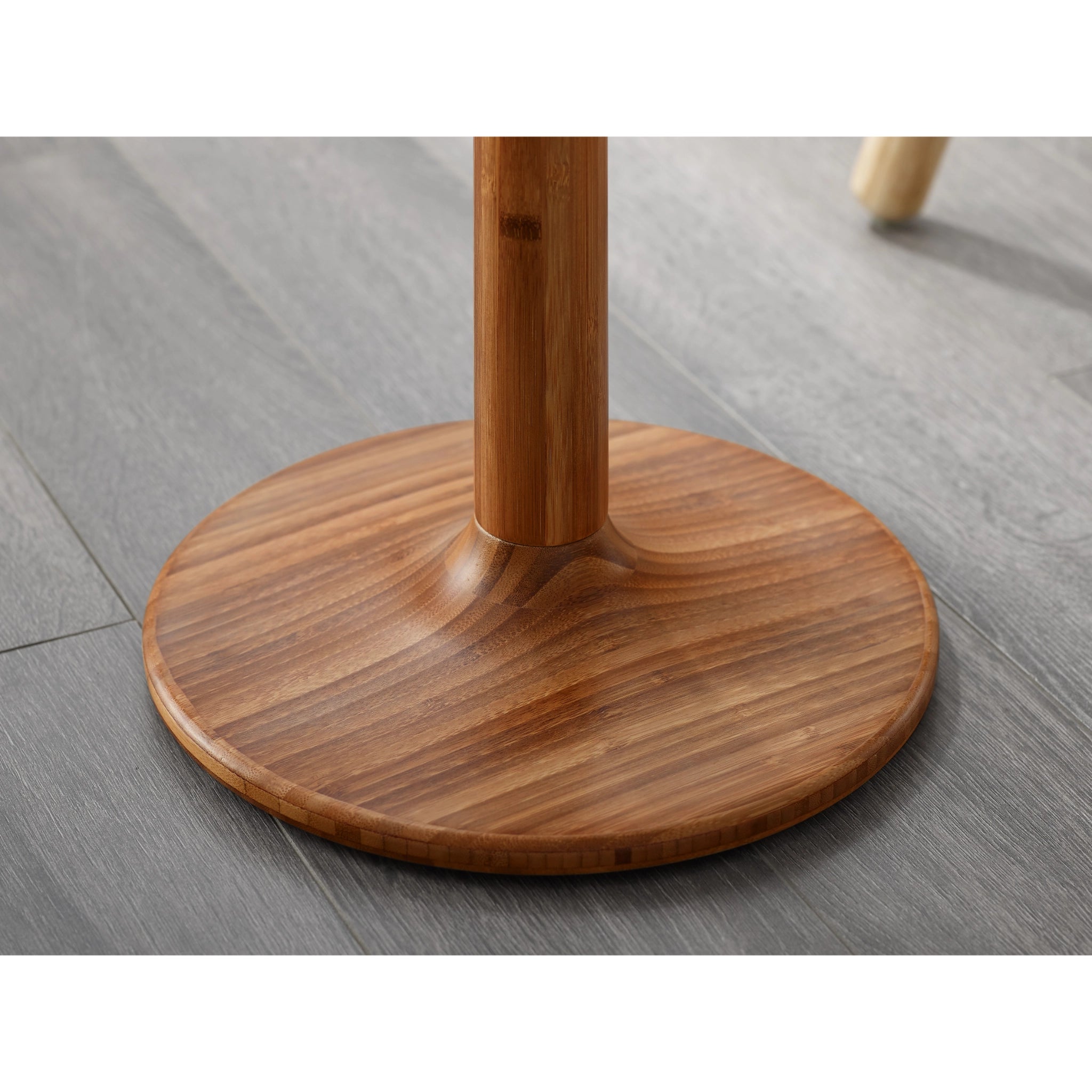 Solid Bamboo Sol Side Table, Amber by Greenington image 4