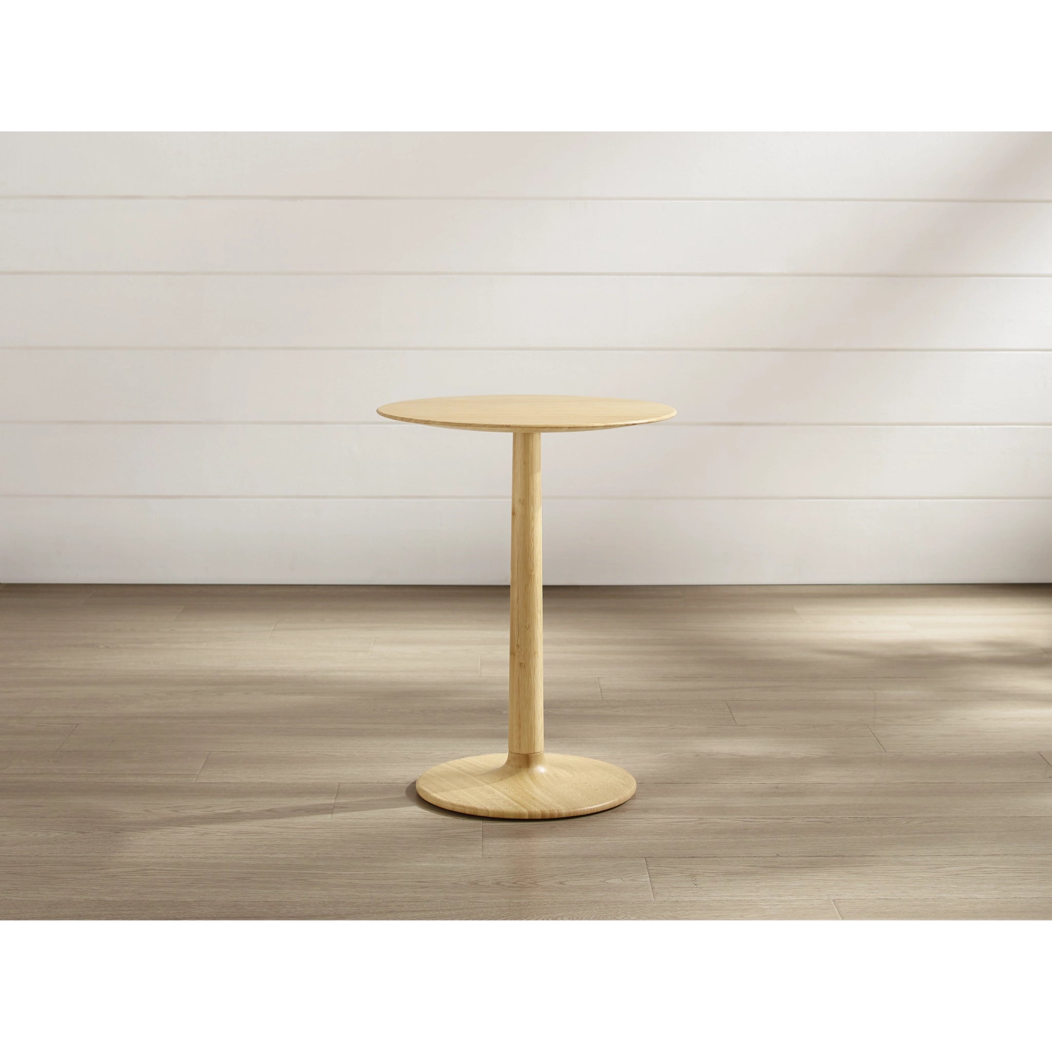 Solid Bamboo Sol Side Table, Wheat by Greenington image 2
