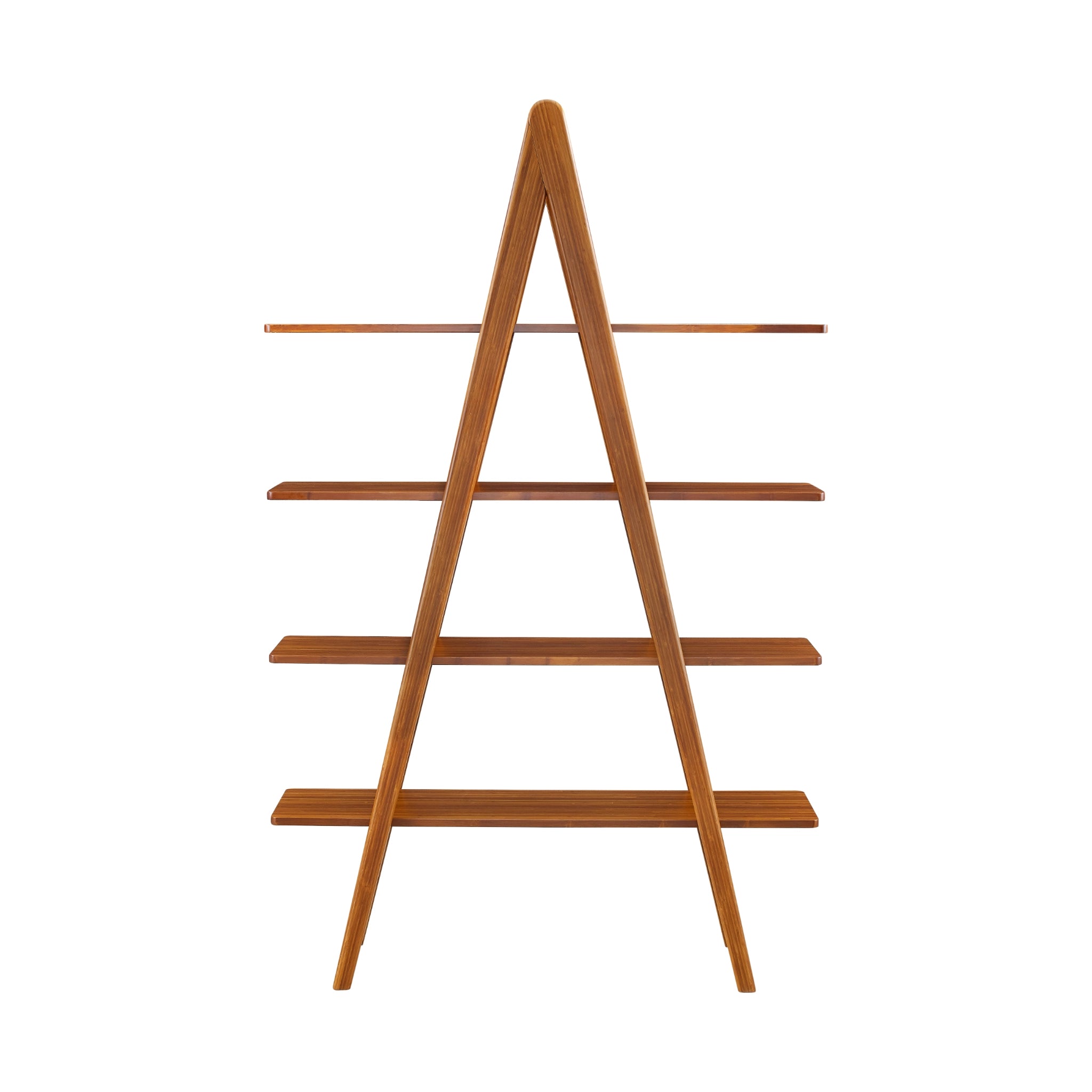 Solid Bamboo Studio Plus Bookshelf, Amber by Greenington image 2