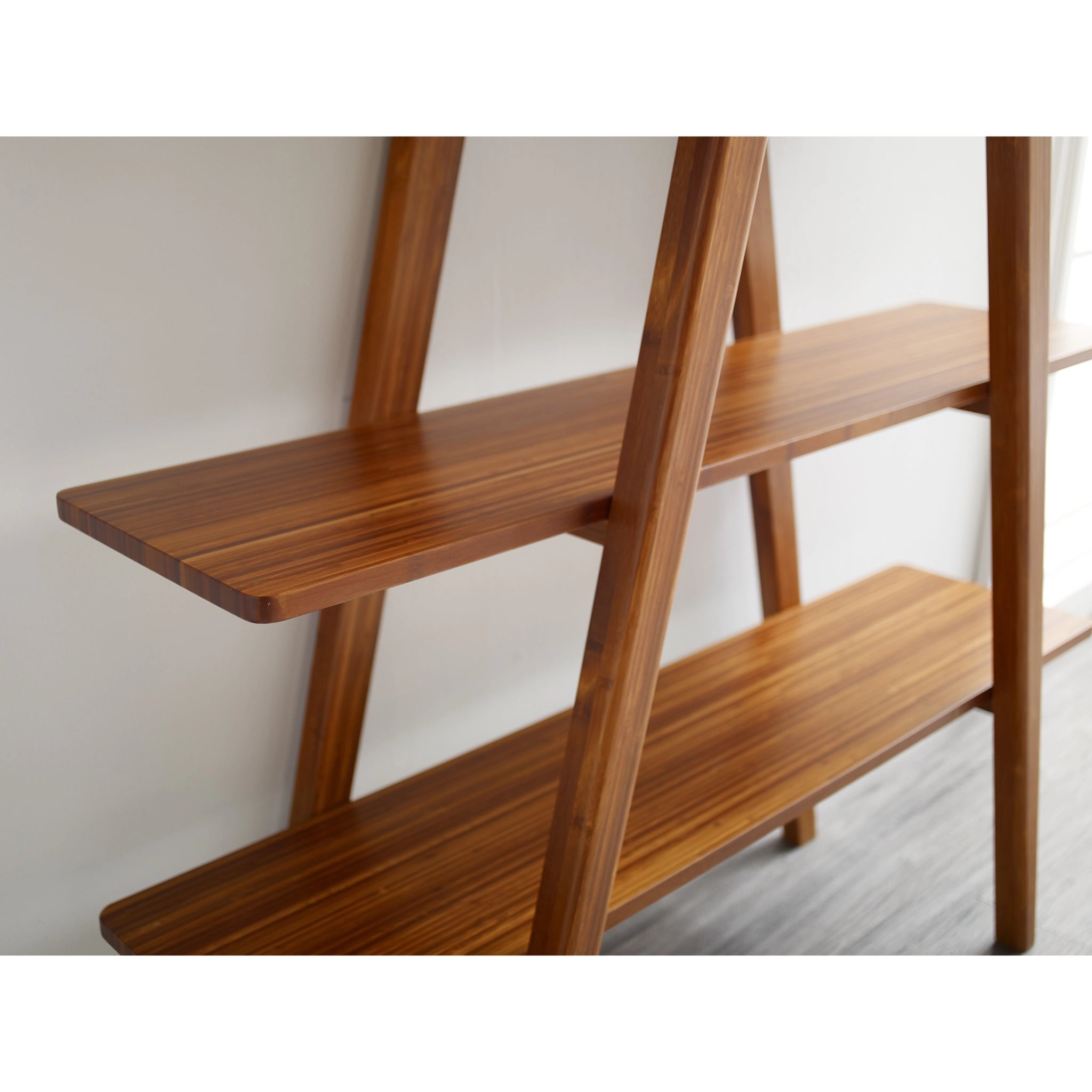 Solid Bamboo Studio Plus Bookshelf, Amber by Greenington image 4