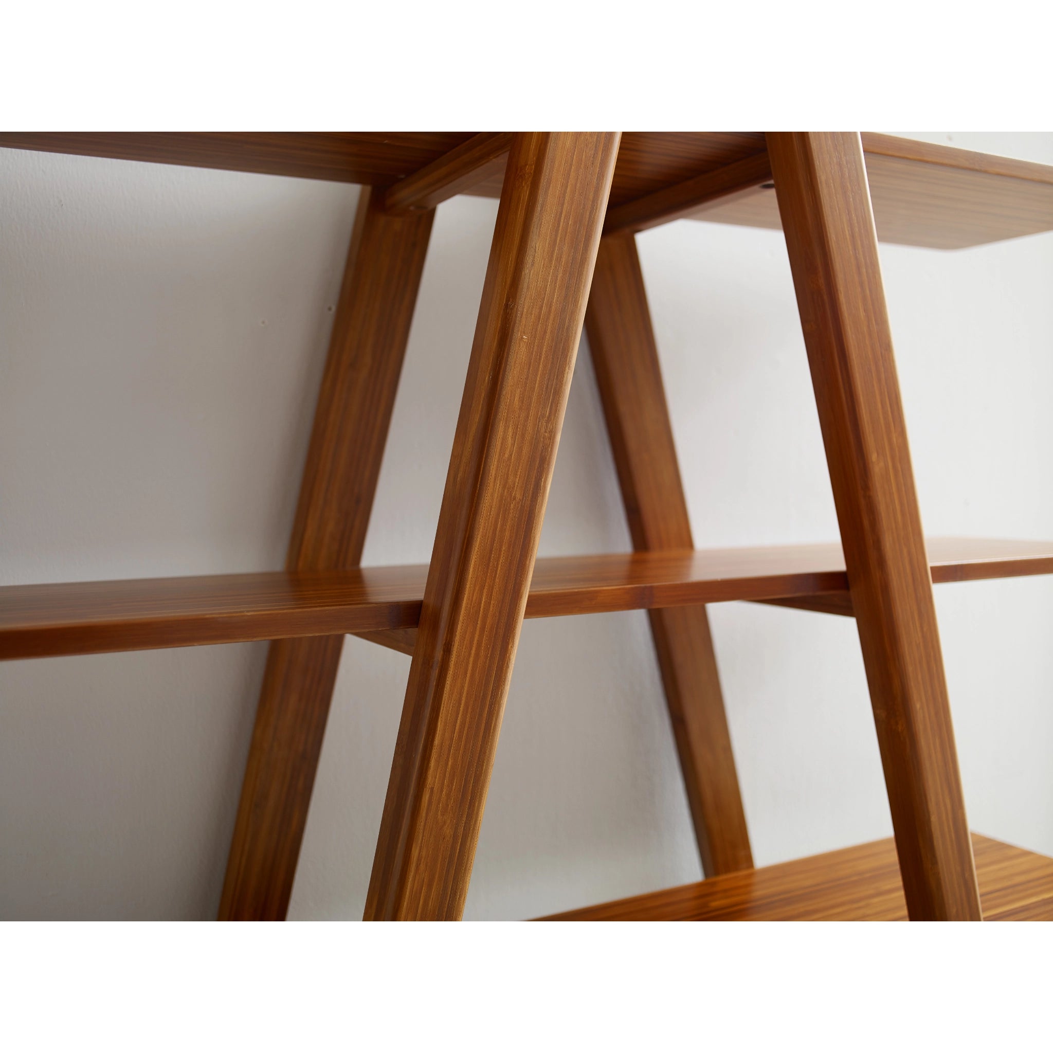 Solid Bamboo Studio Plus Bookshelf, Amber by Greenington image 5