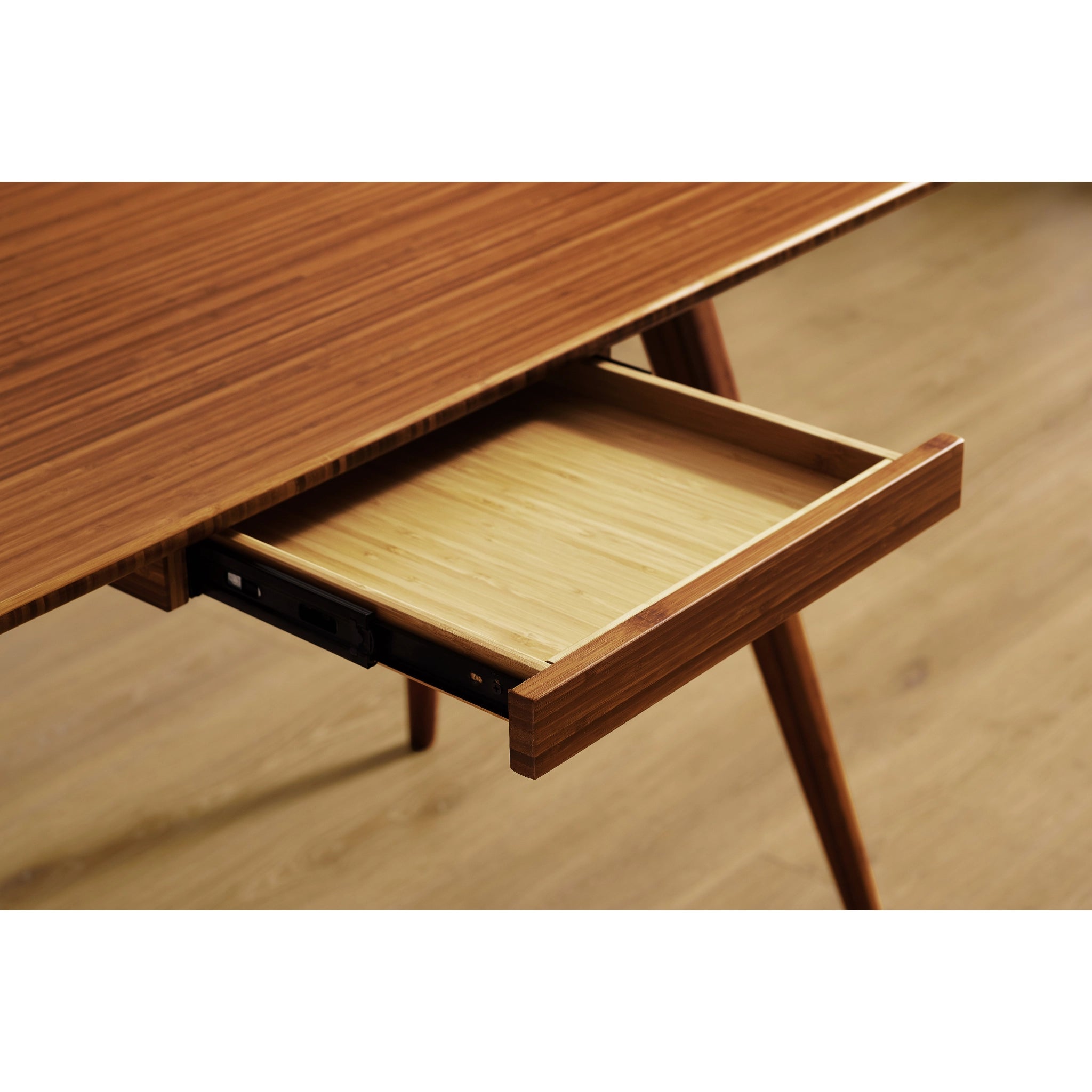 Solid Bamboo Studio Plus Writing Desk, Amber by Greenington image 6
