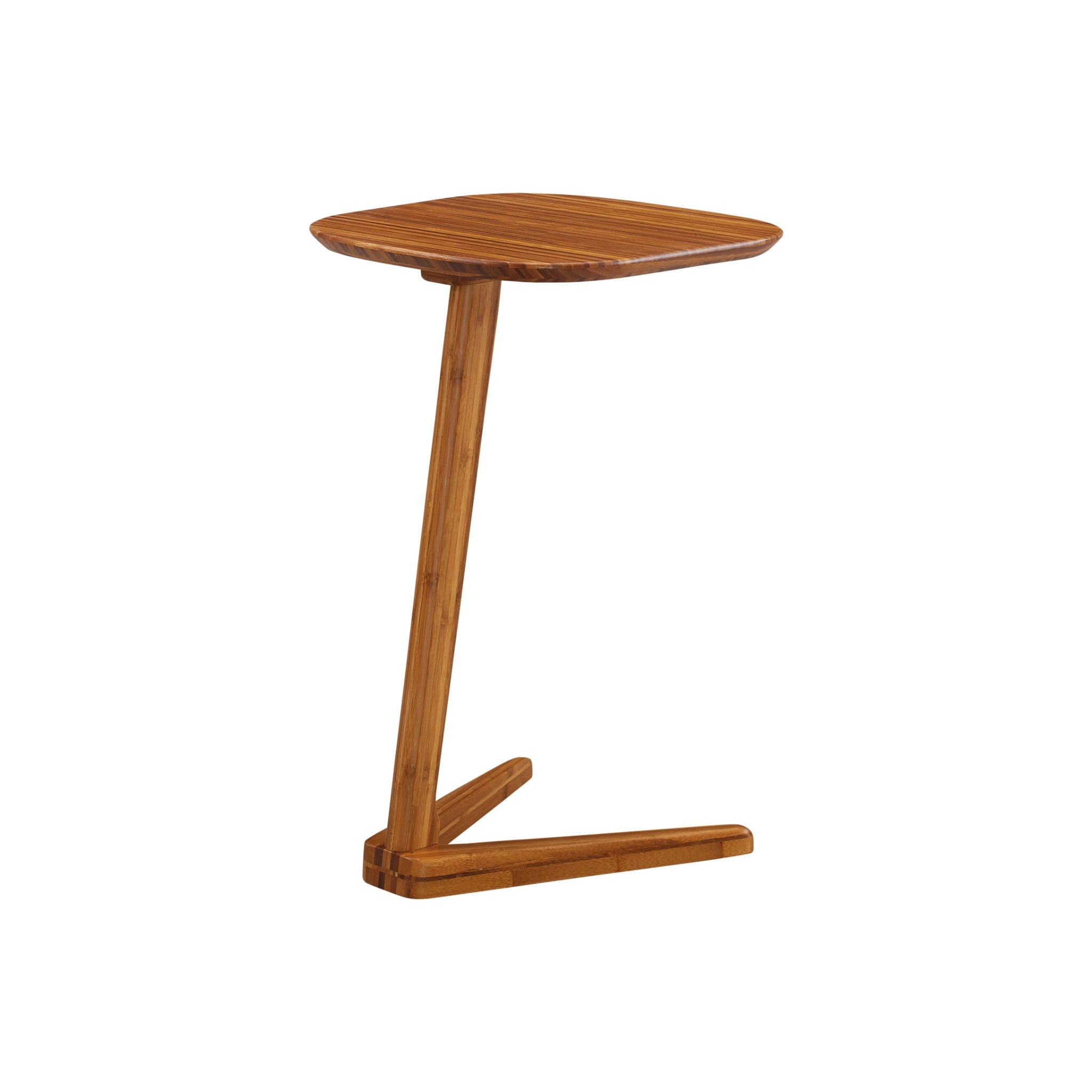 Solid Bamboo Thyme Side Table, Amber by Greenington image 2