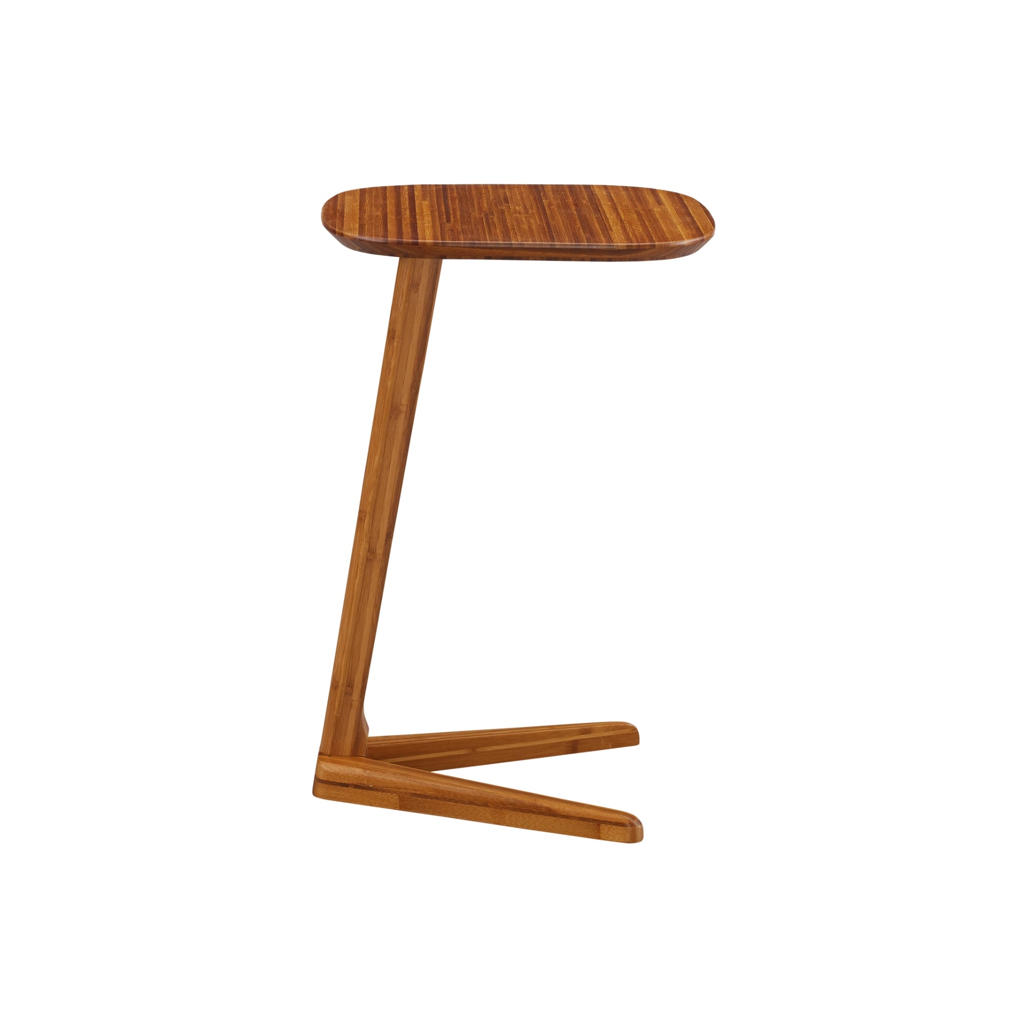 Solid Bamboo Thyme Side Table, Amber by Greenington image 3