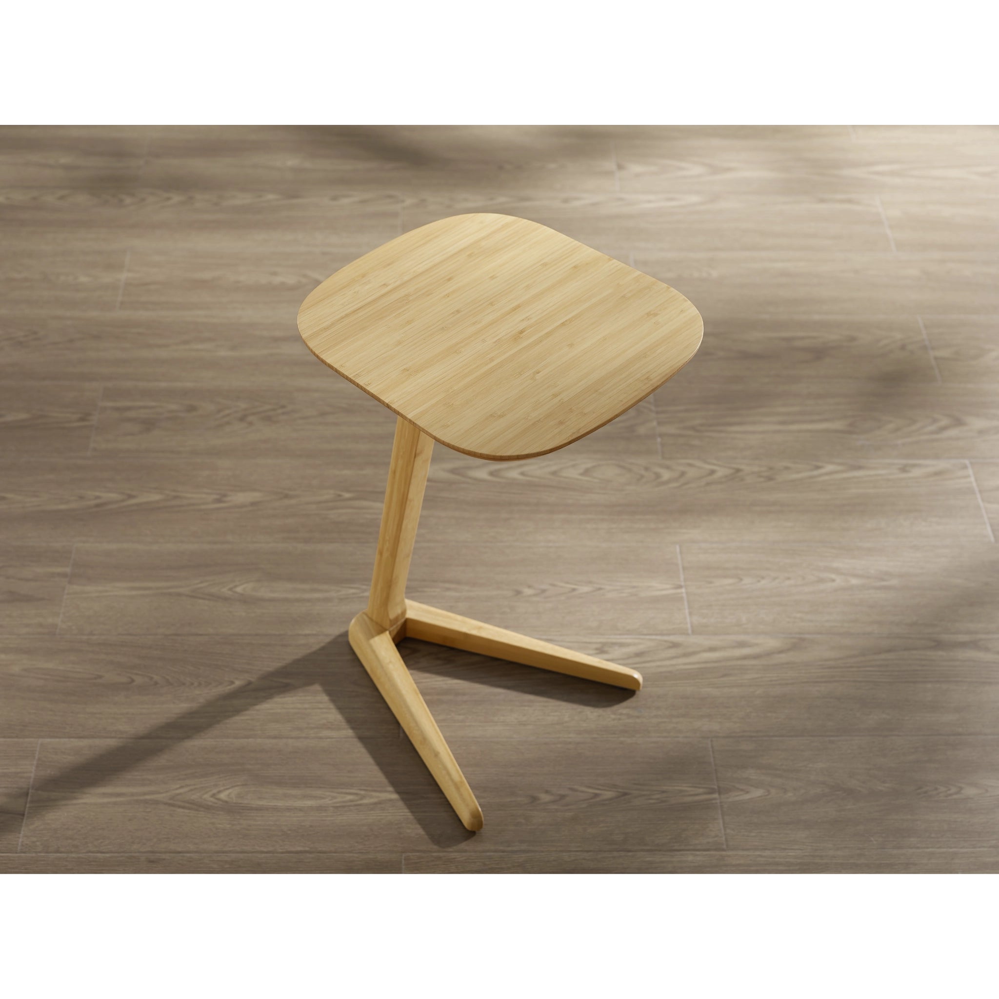 Solid Bamboo Thyme Side Table, Wheat by Greenington image 2