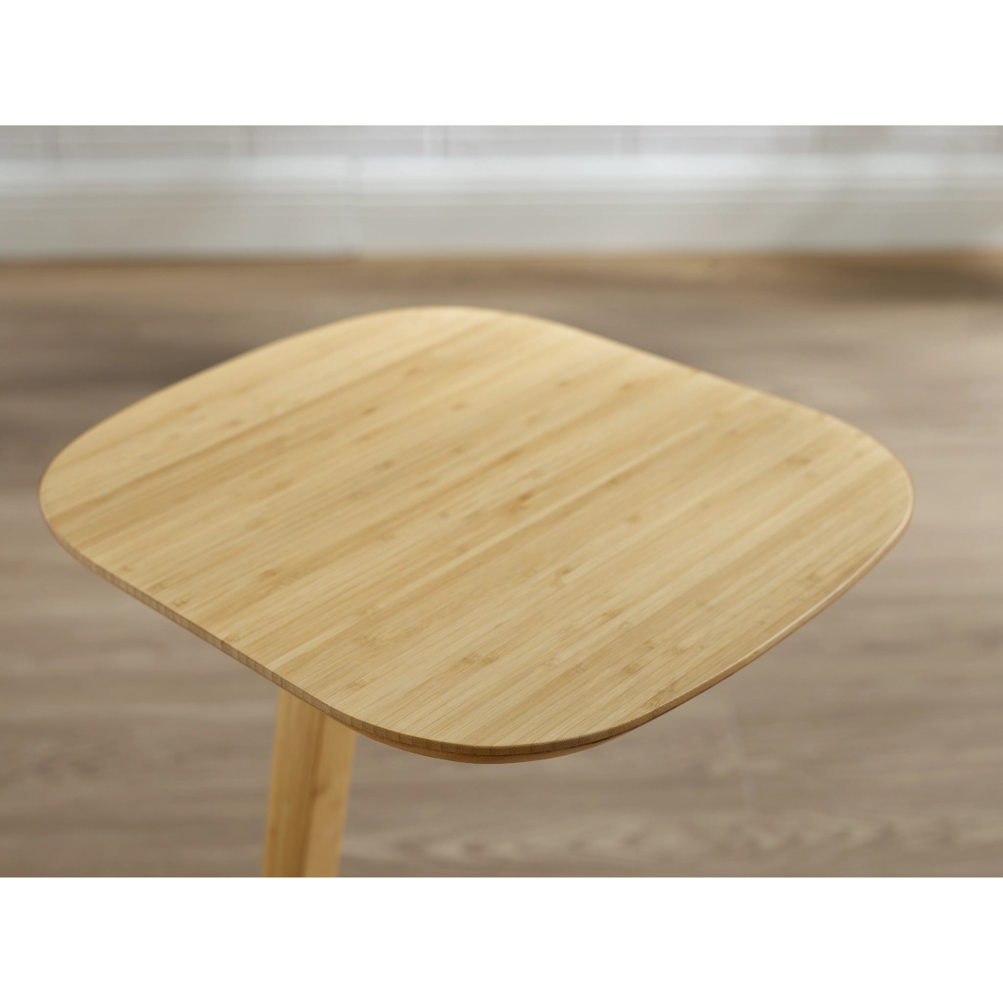 Solid Bamboo Thyme Side Table, Wheat by Greenington image 3